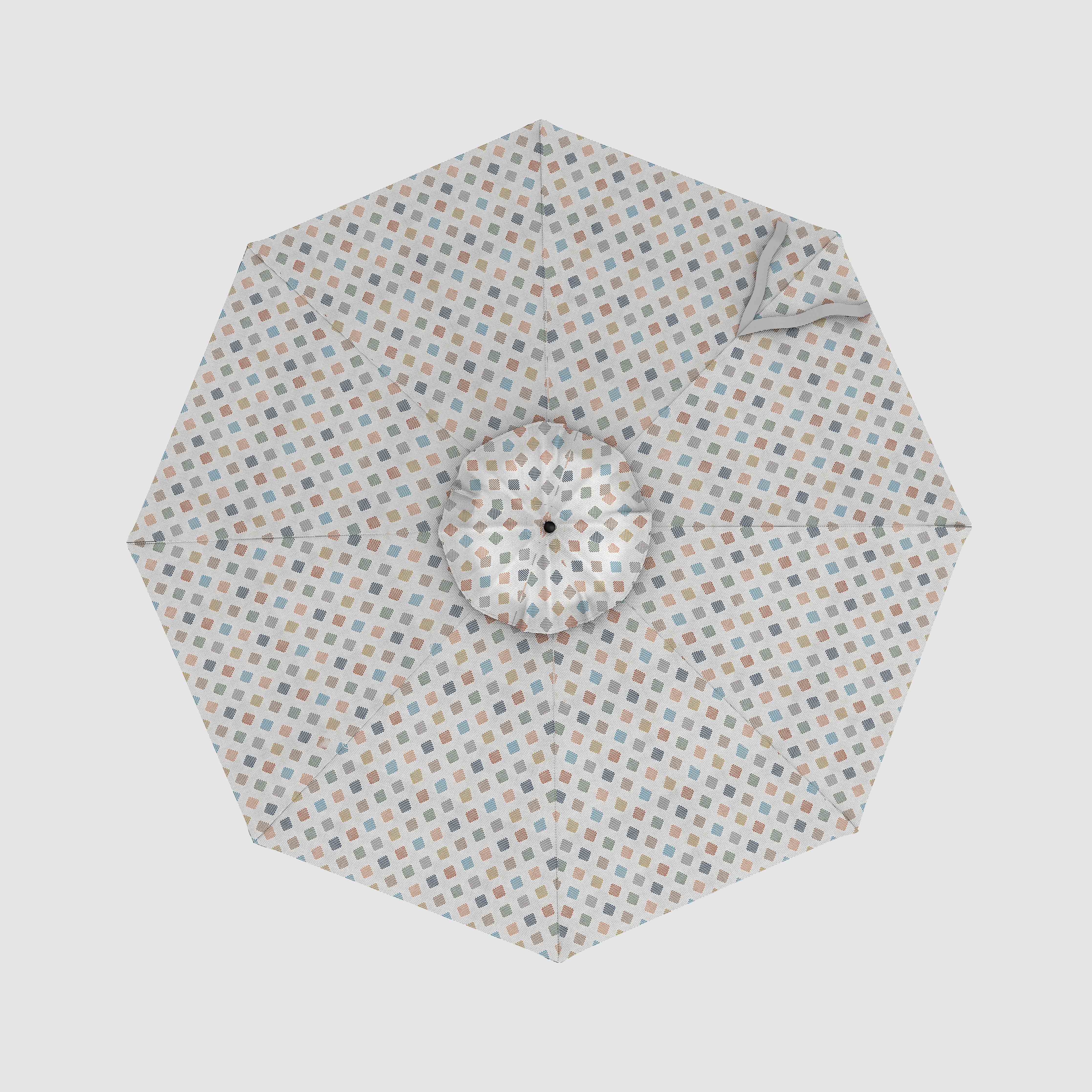 Auvent de rechange pour parasol de marché - Gemme infusée de Sunbrella