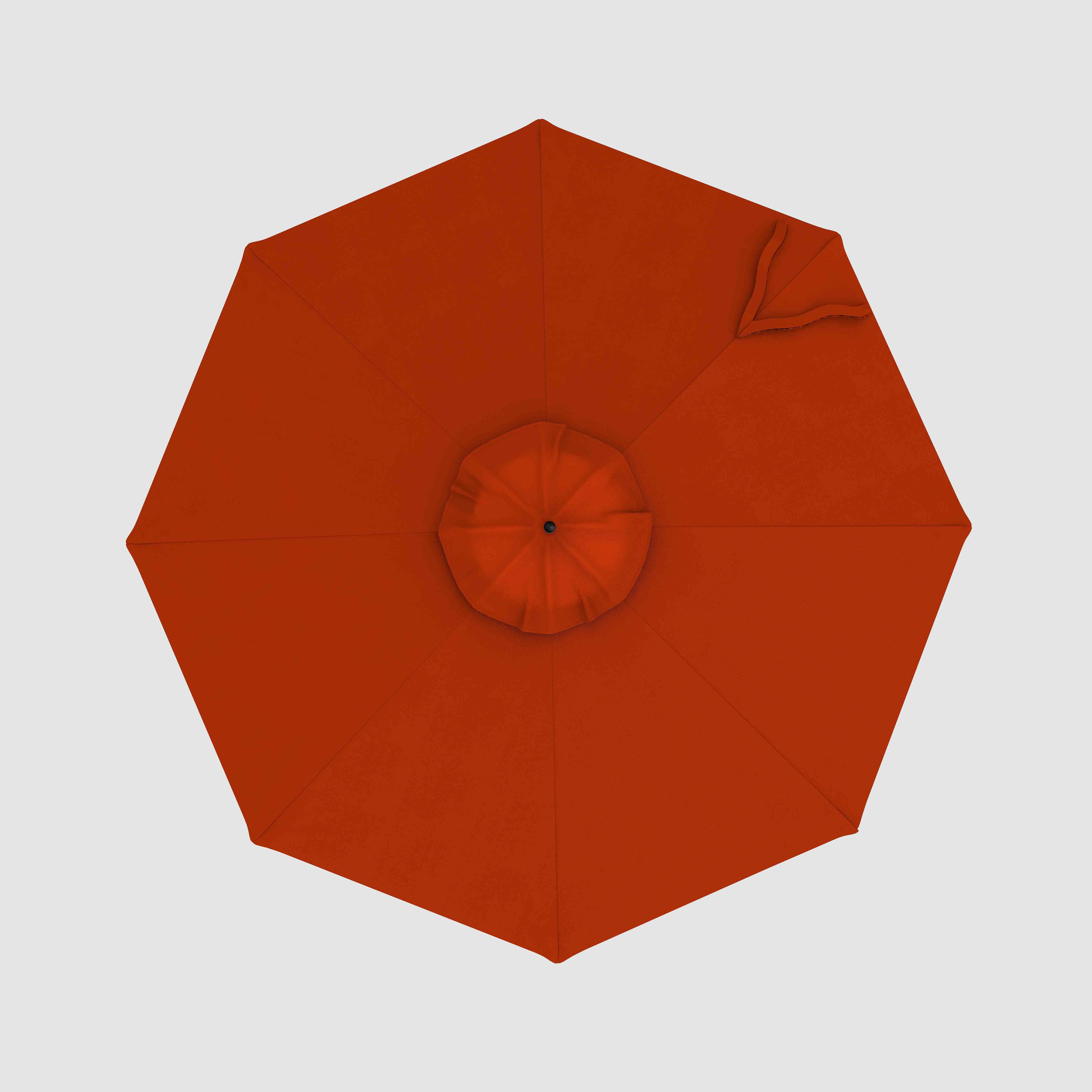 Auvent de rechange pour parasol de marché - Terylast Apple - Rouge