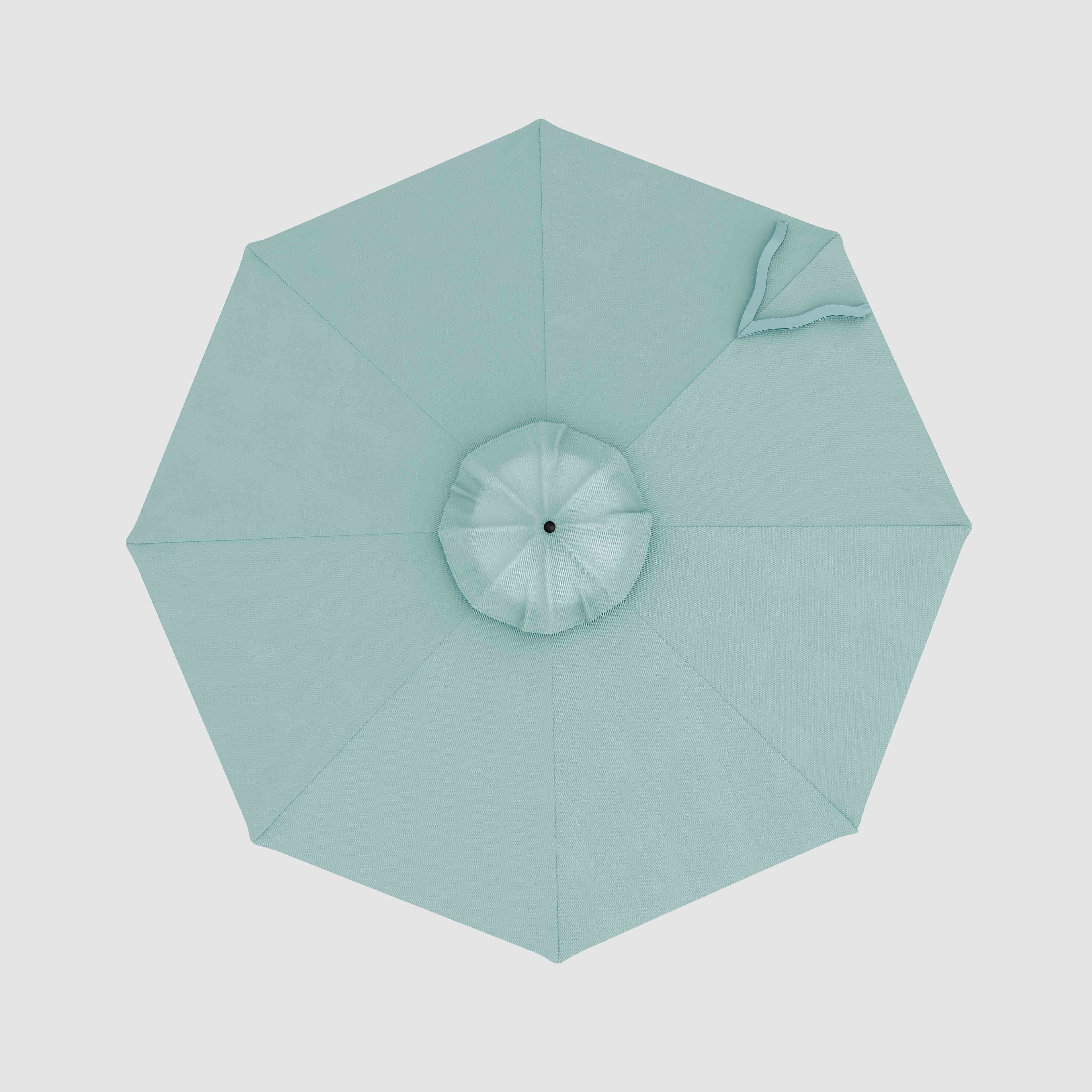 Auvent de rechange pour parasol de marché - Terylast Seawater - Aqua