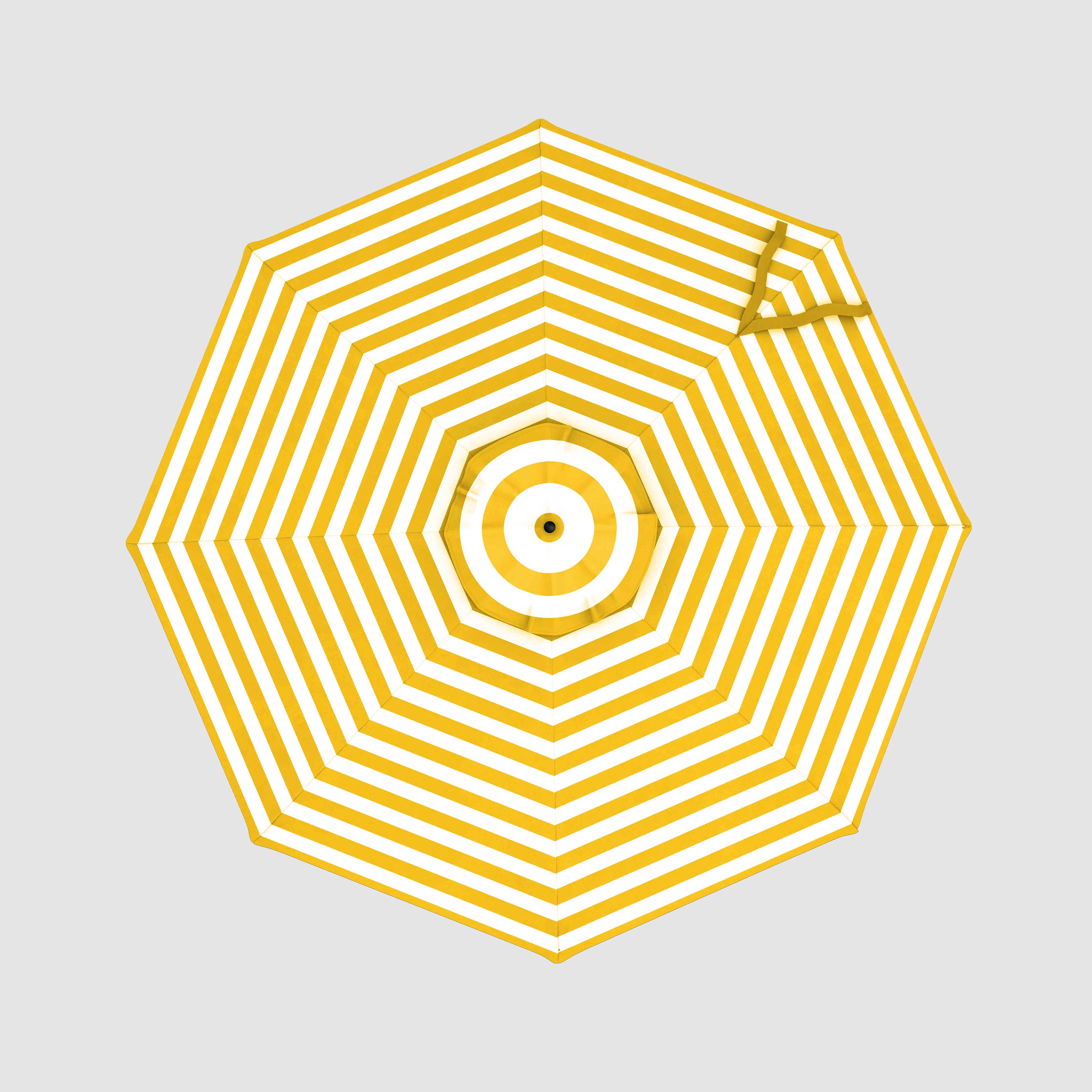 Auvent de rechange pour parasol de marché - Terylast Sunny Stripes