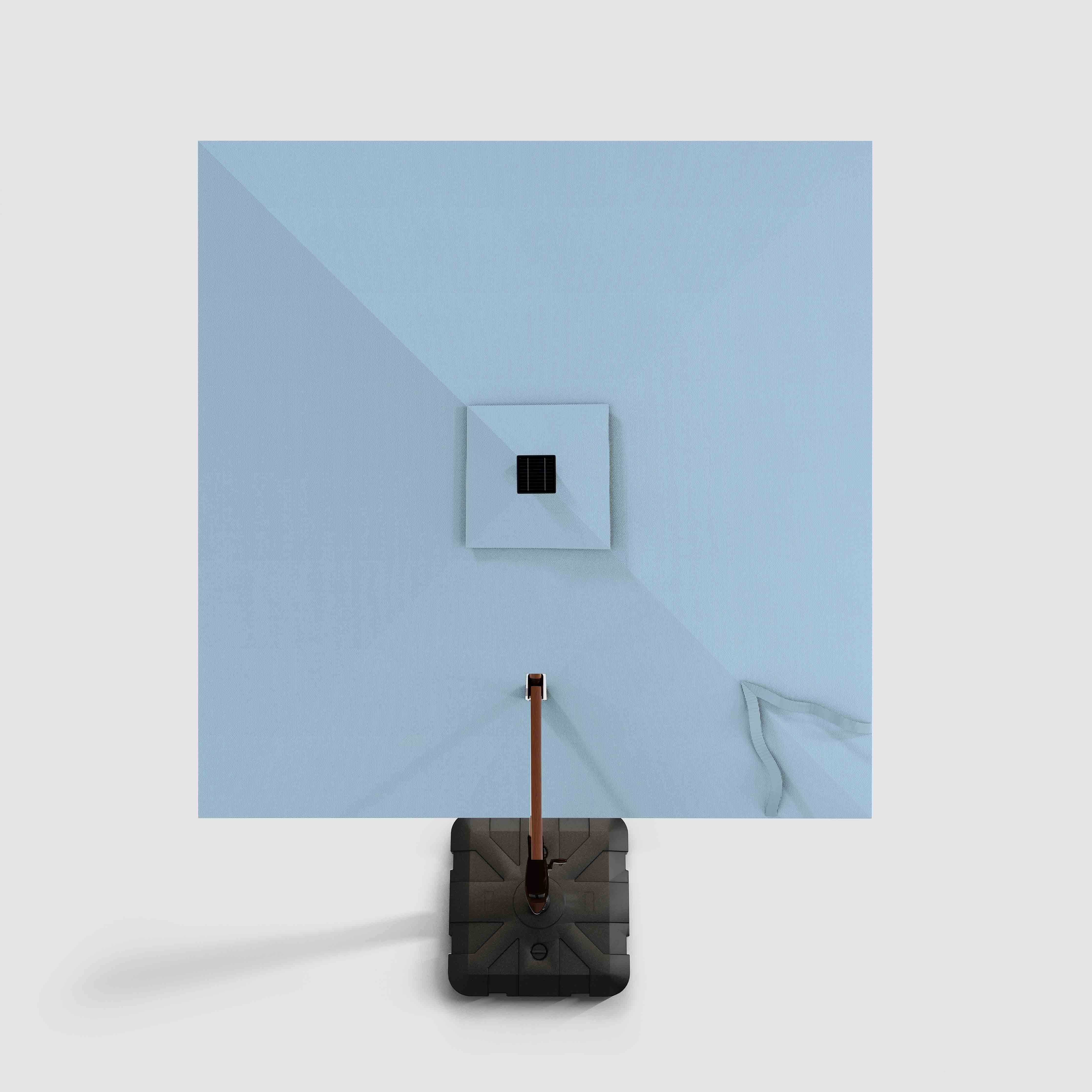 The Supreme Wooden™ - Sunbrella Canvas Haze