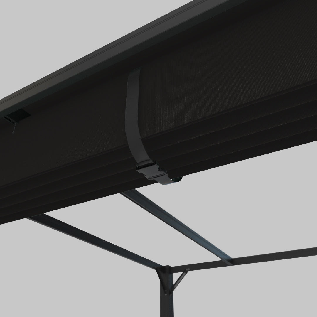 #configuration pergola_L shape #frame colour_Aluminum