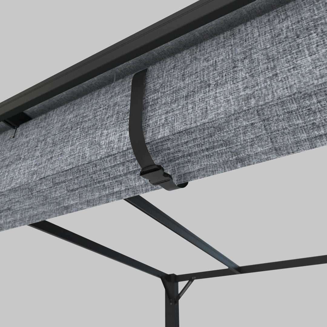 #configuration pergola_L shape #frame colour_Aluminum