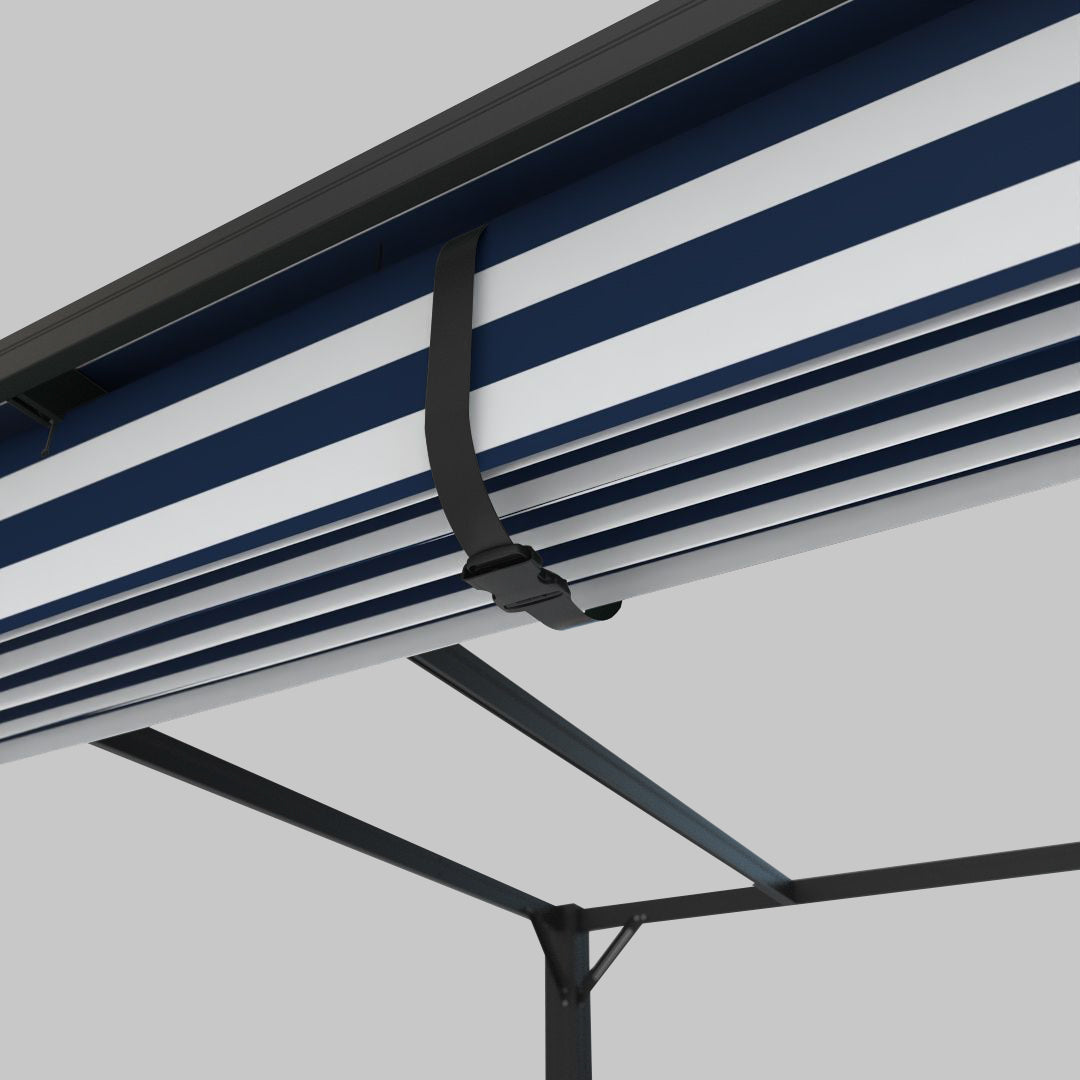 #configuration pergola_L shape #frame colour_Aluminum