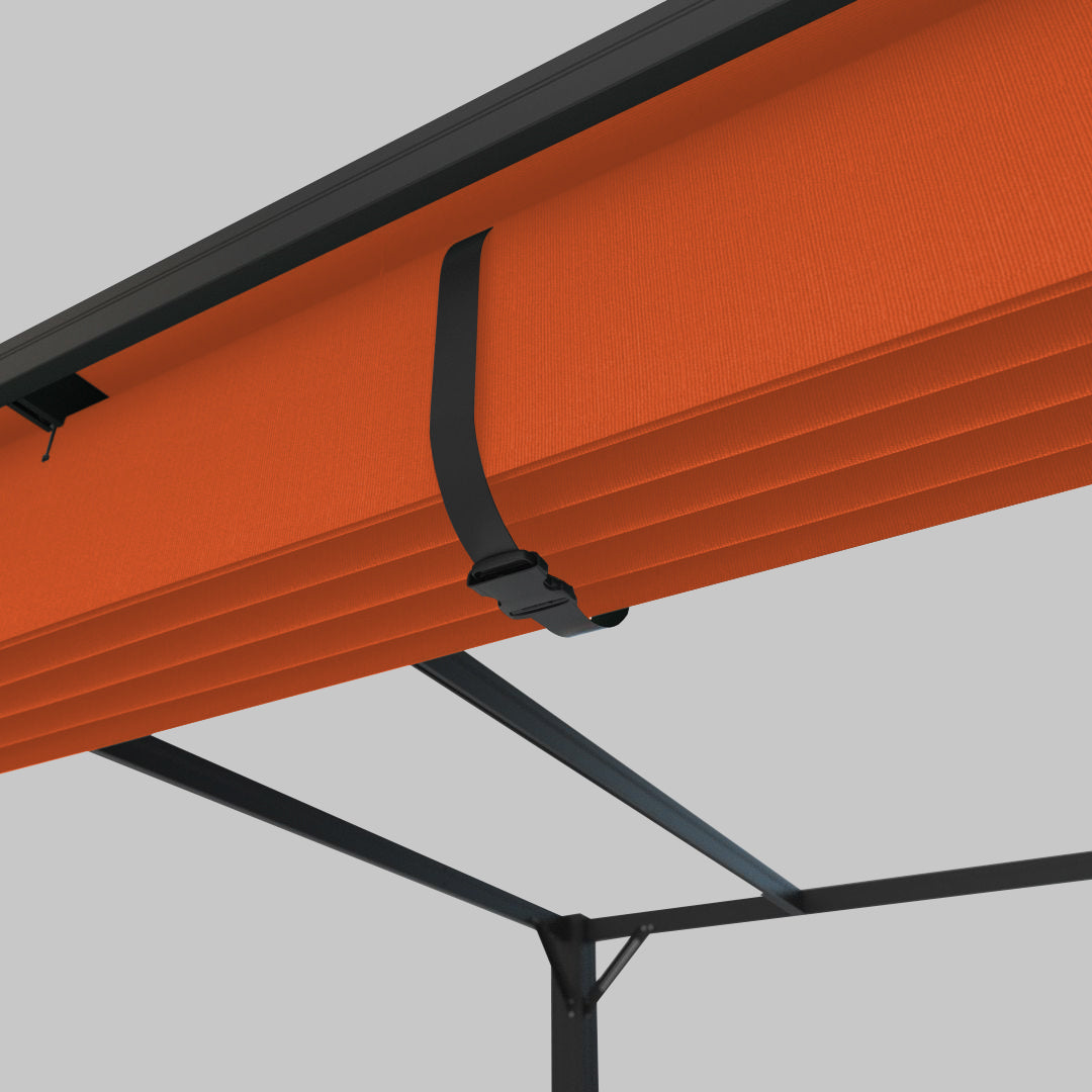 #configuration pergola_L shape #frame colour_Aluminum