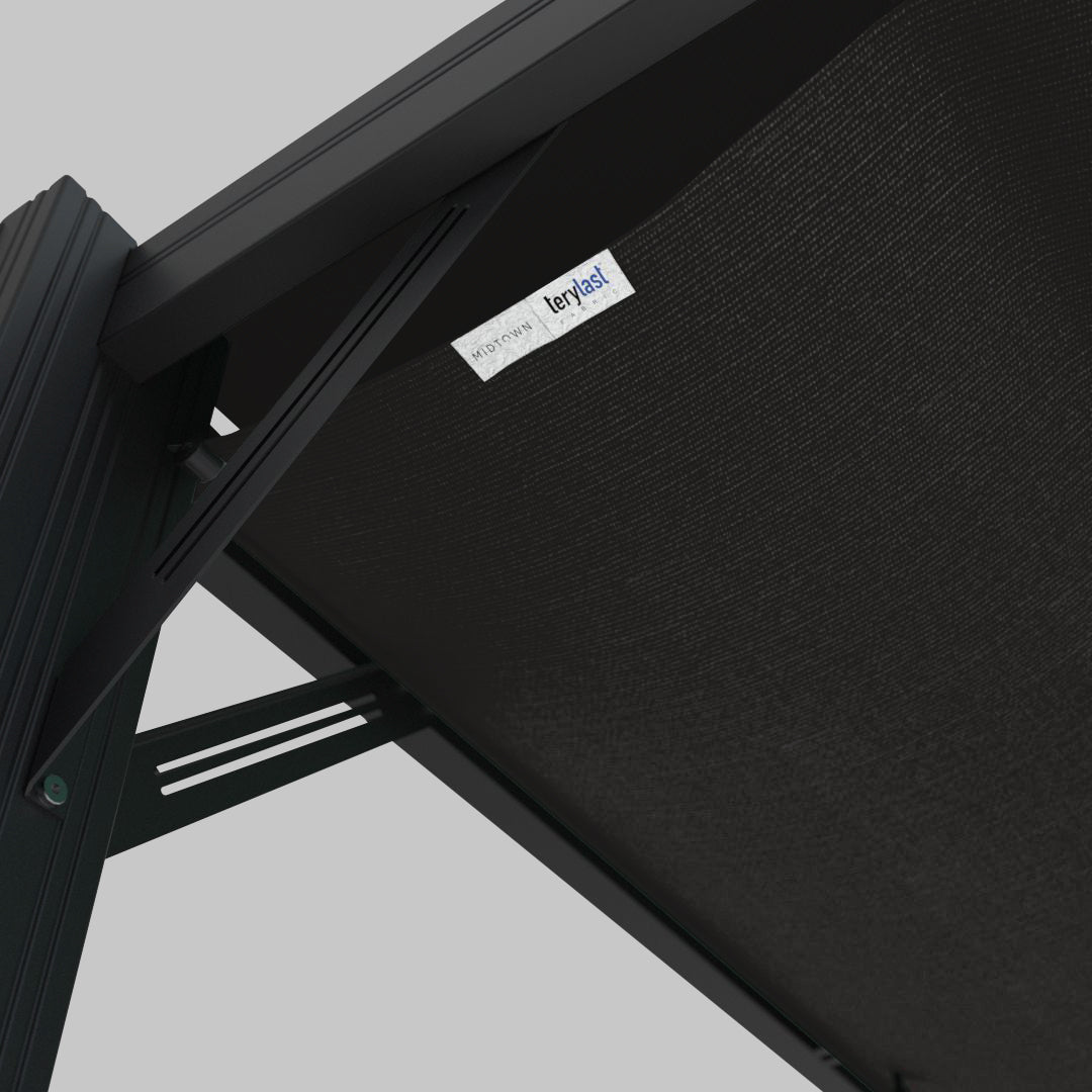 #configuration pergola_U shape #frame colour_Aluminum