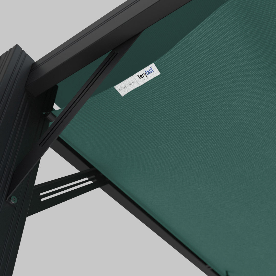 #configuration pergola_U shape #frame colour_Aluminum