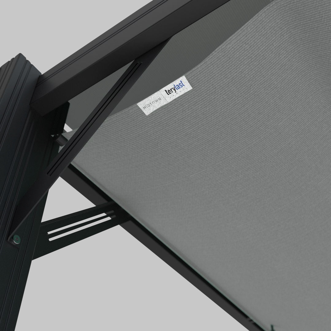 #configuration pergola_U shape #frame colour_Aluminum