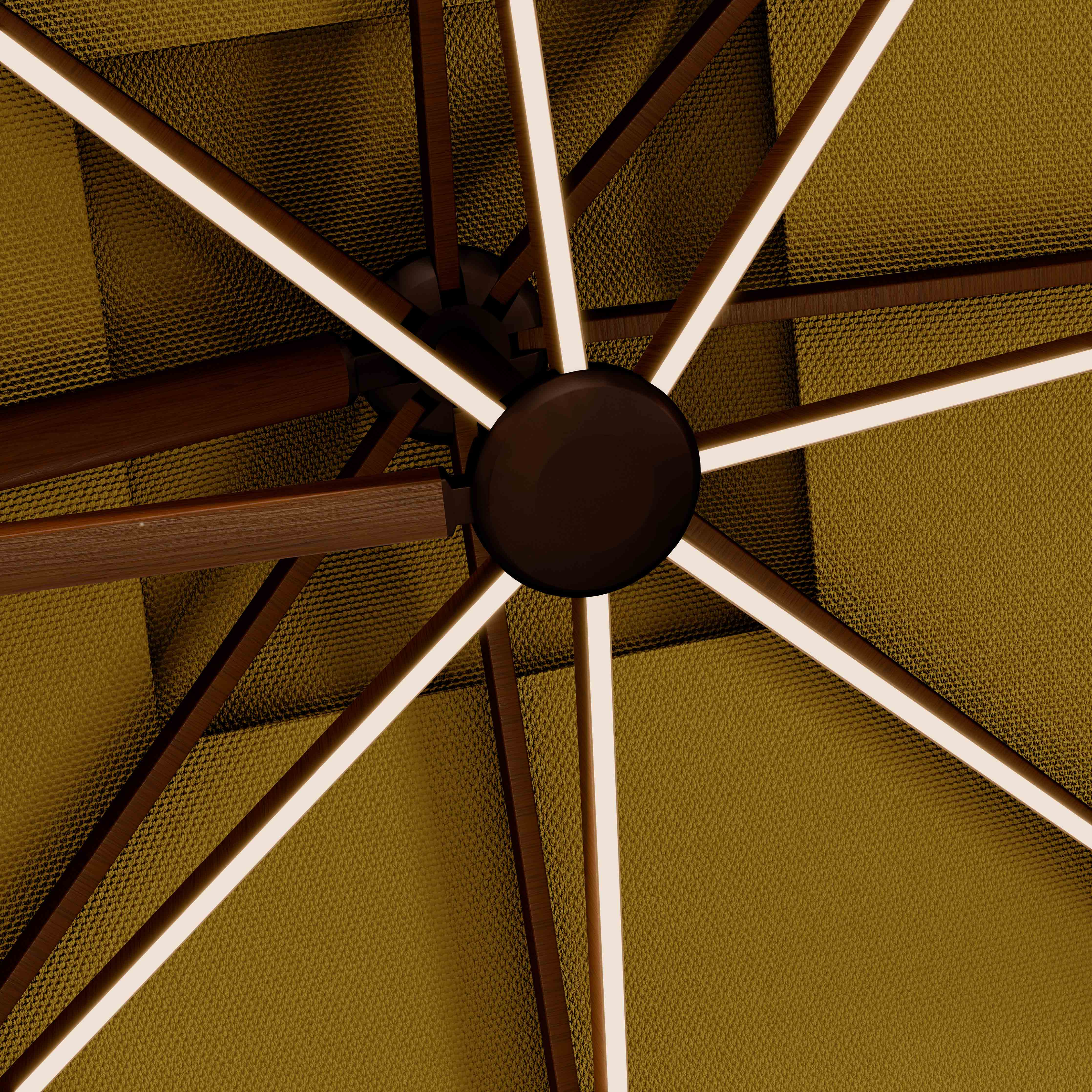 The Supreme Wooden™ - Sunbrella Heather Tan