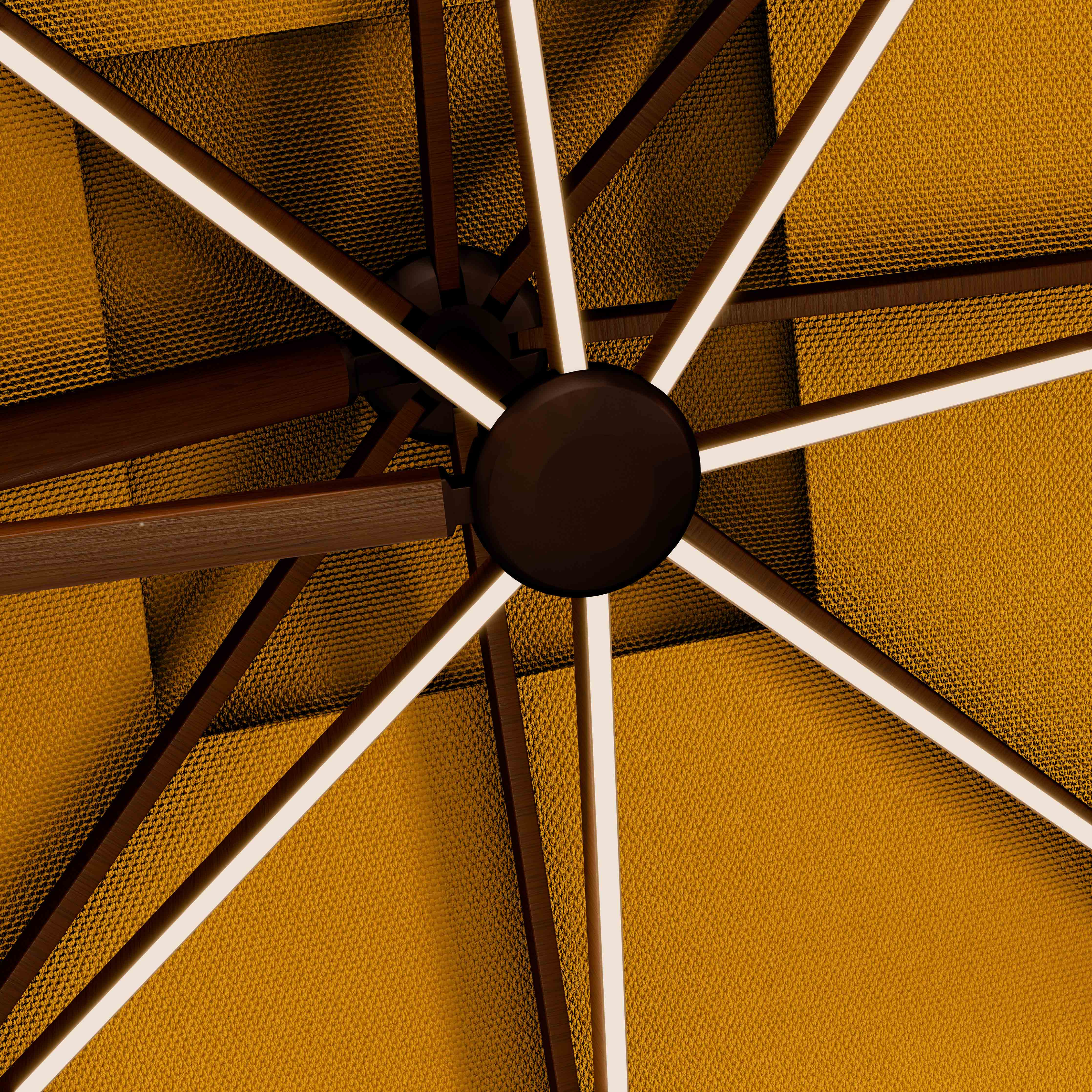 The Supreme Wooden™ - Sunbrella Yellow
