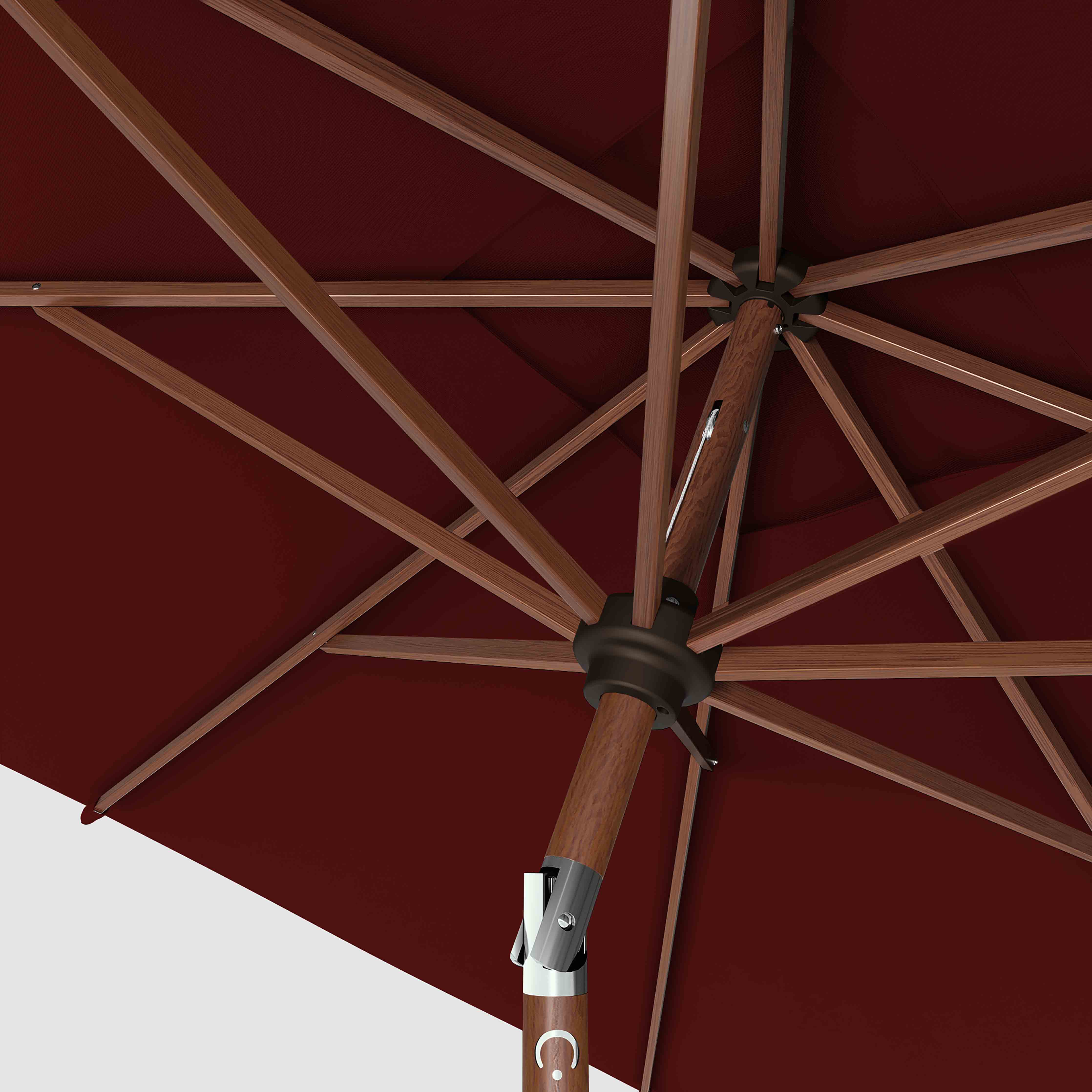 #pole finish_Wooden