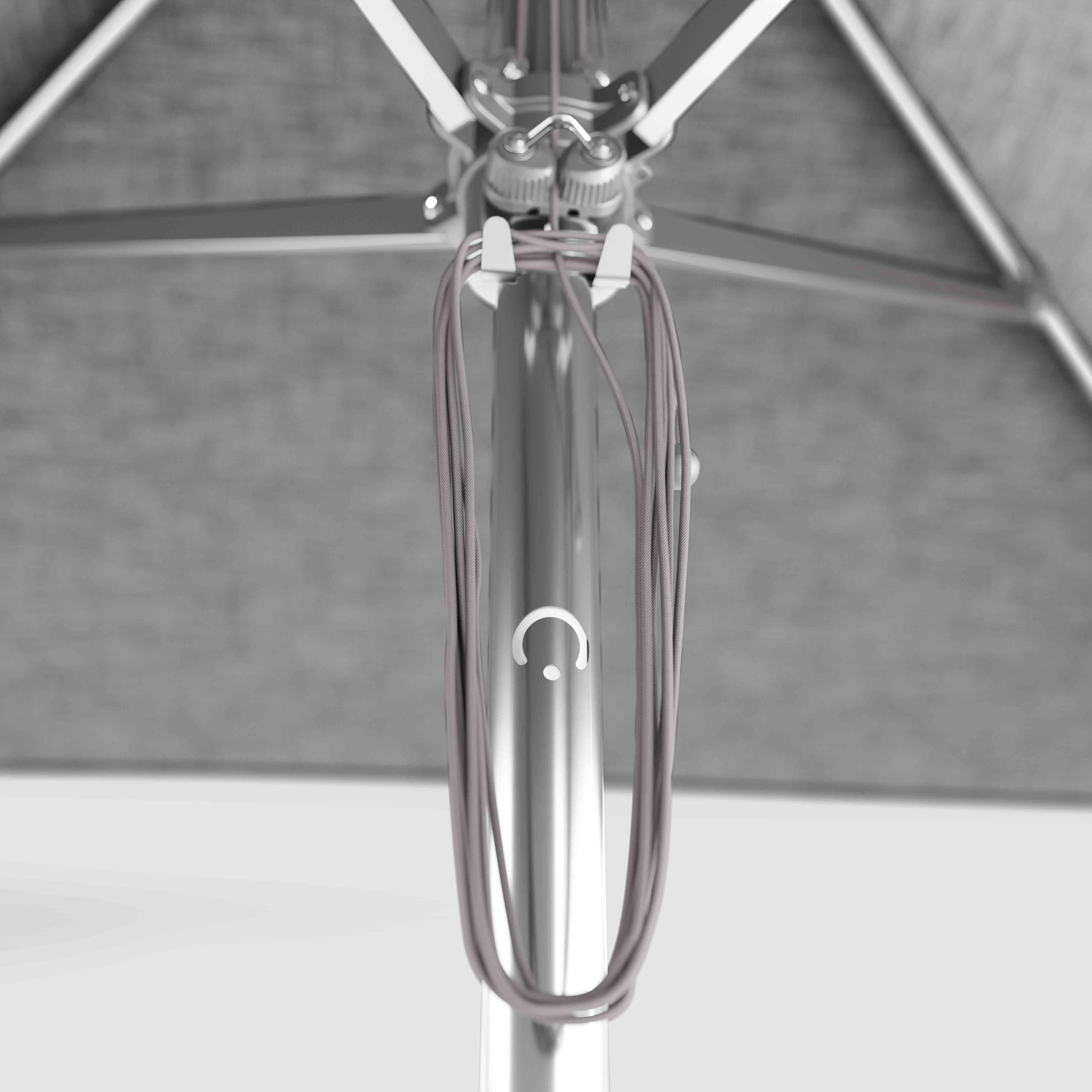#Size_8.5ft x 8.5ft #pole finish_Silver