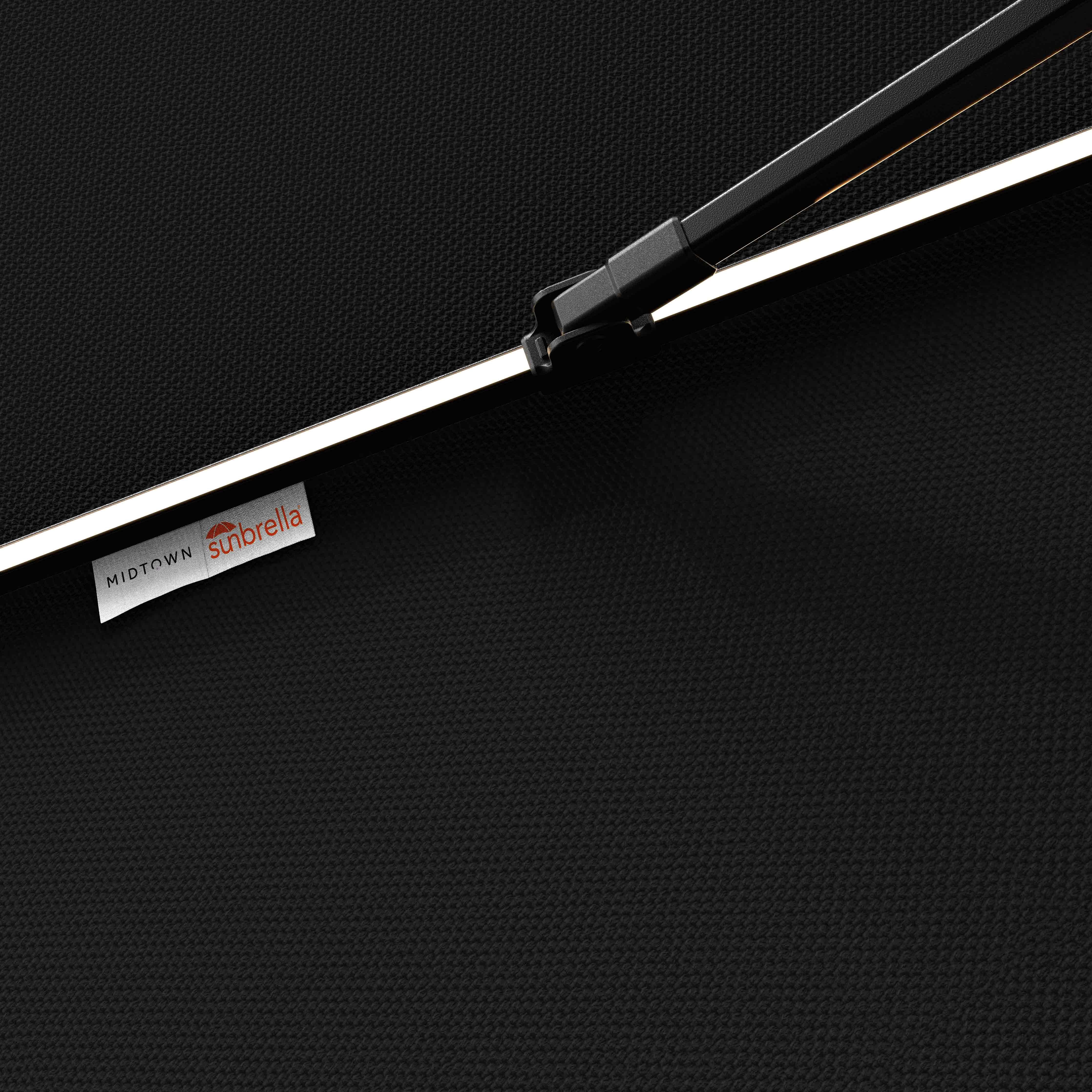 The LED Swilt™ - Sunbrella Black