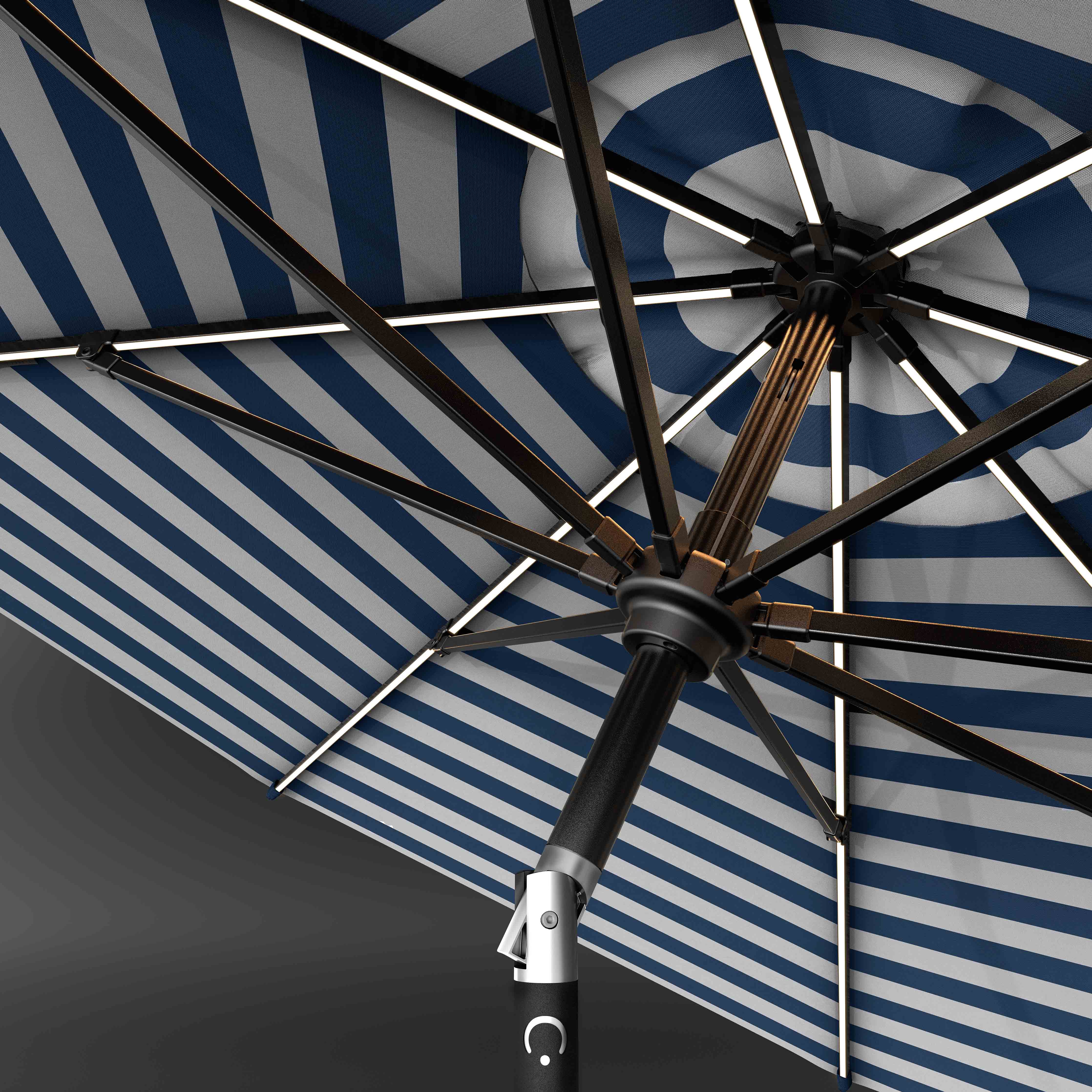 The LED Swilt™ - Sunbrella Cabana Regatta