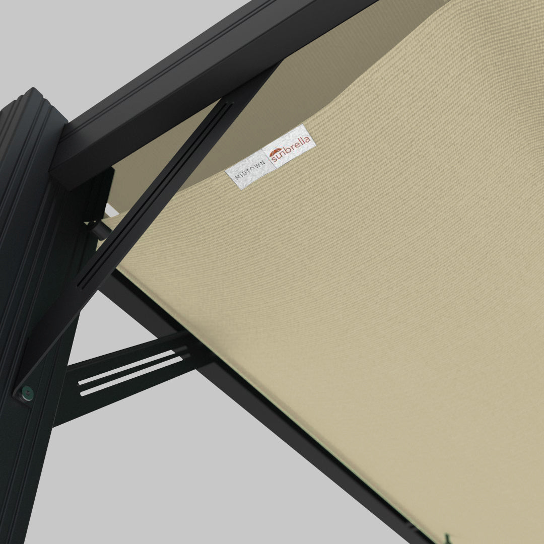 #configuration pergola_single #frame colour_Aluminum