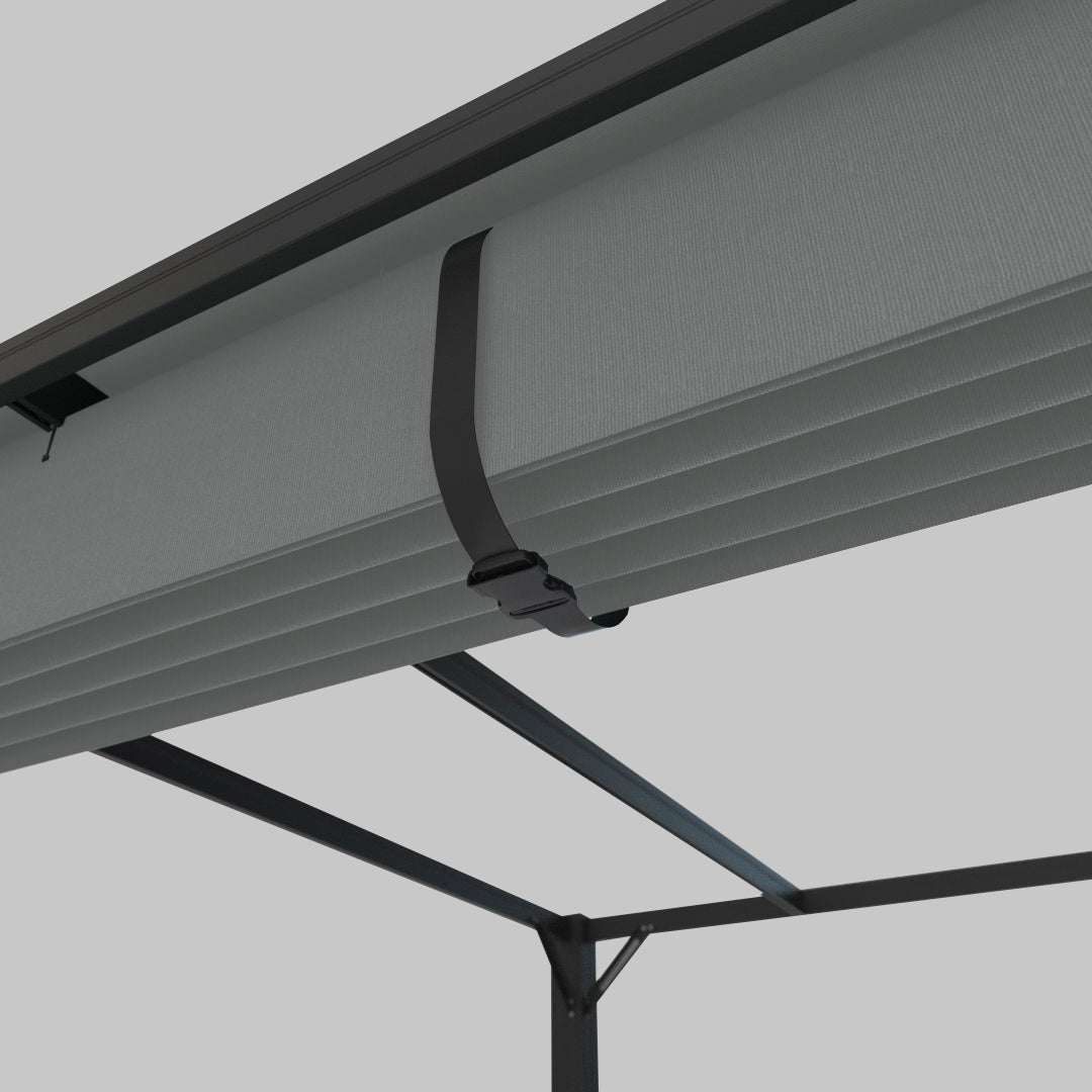 #configuration pergola_U shape #frame colour_Aluminum