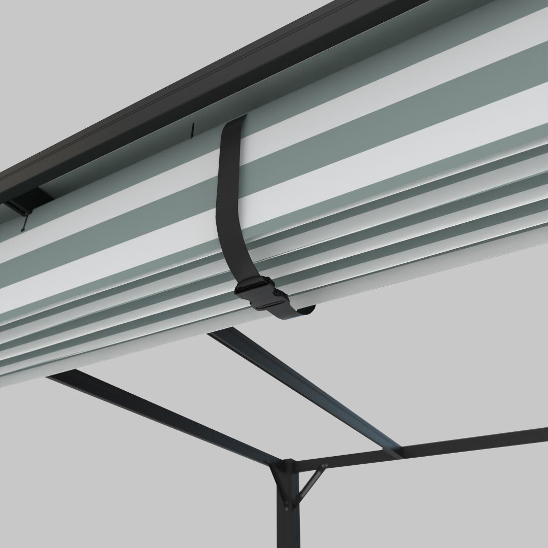 #configuration pergola_U shape #frame colour_Aluminum