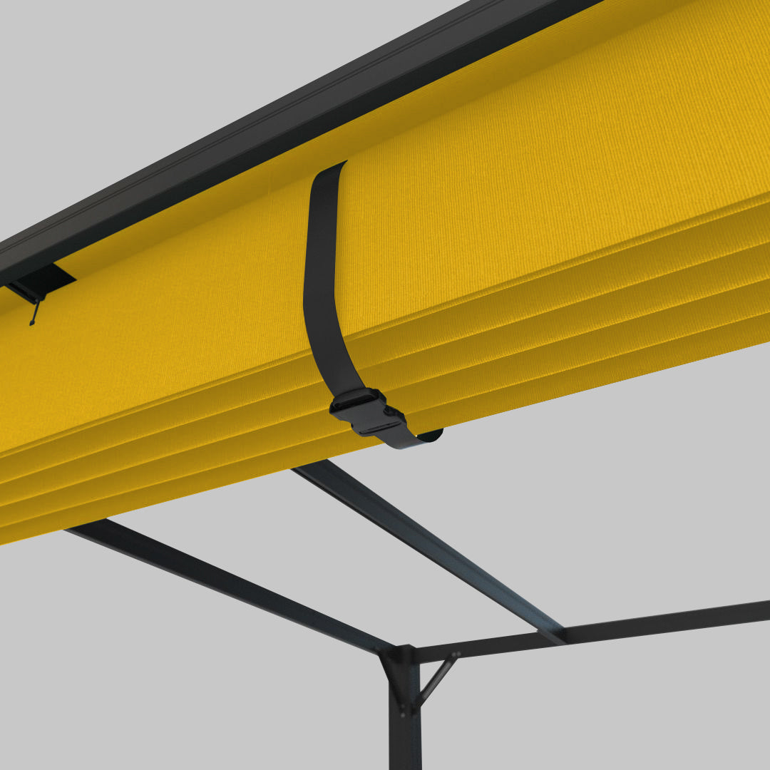 #configuration pergola_U shape #frame colour_Aluminum