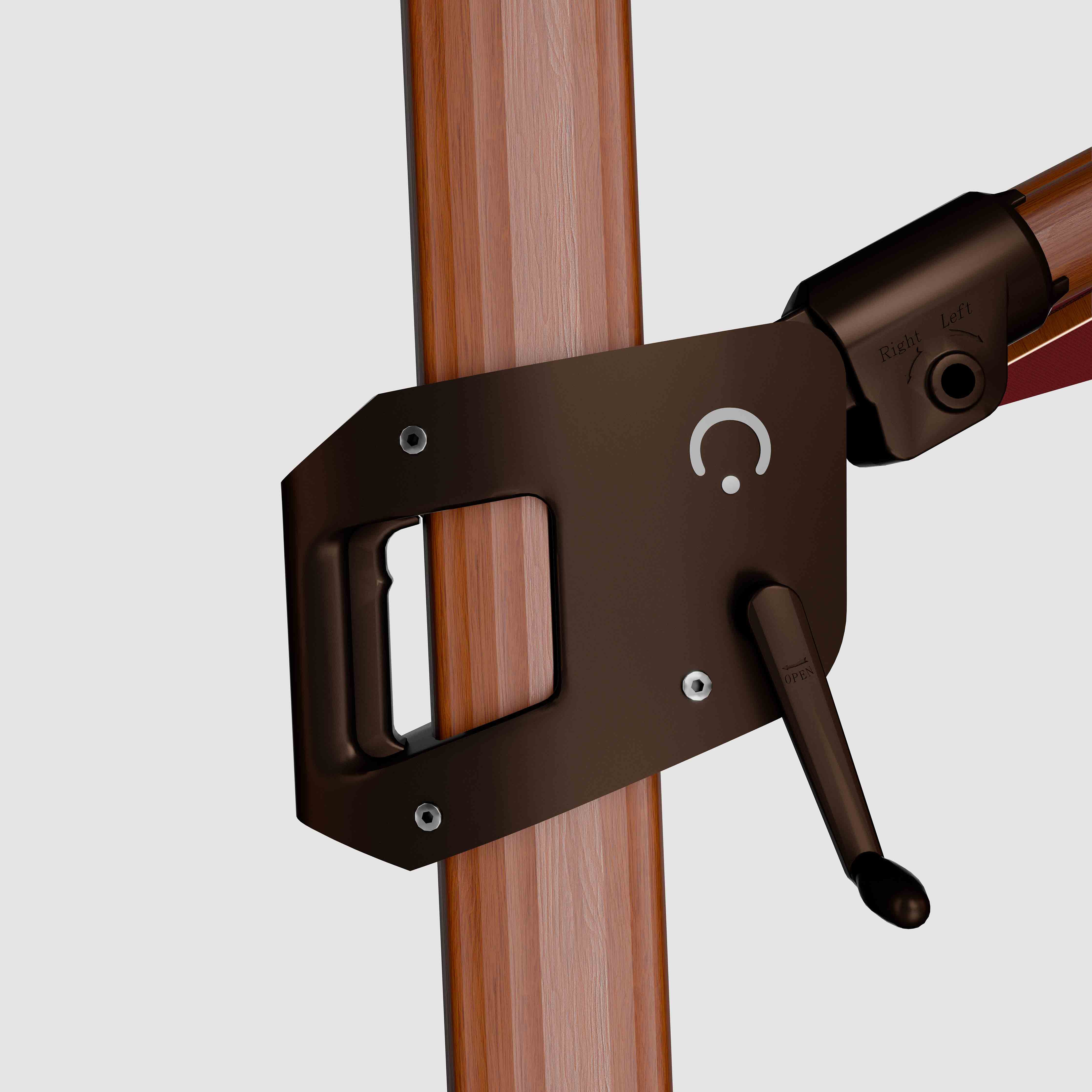 The Supreme Wooden™ - Sunbrella Burgundy