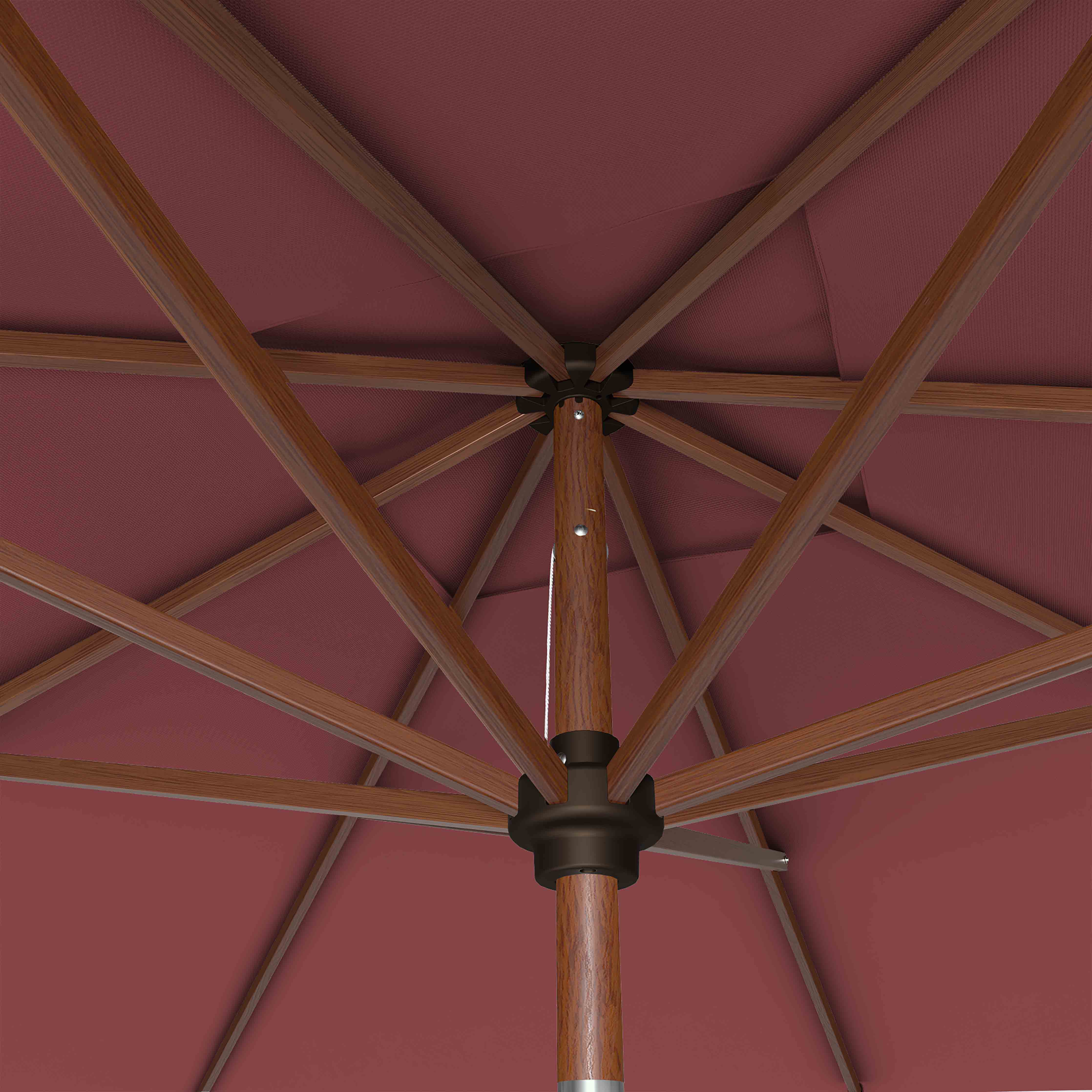 #pole finish_Wooden