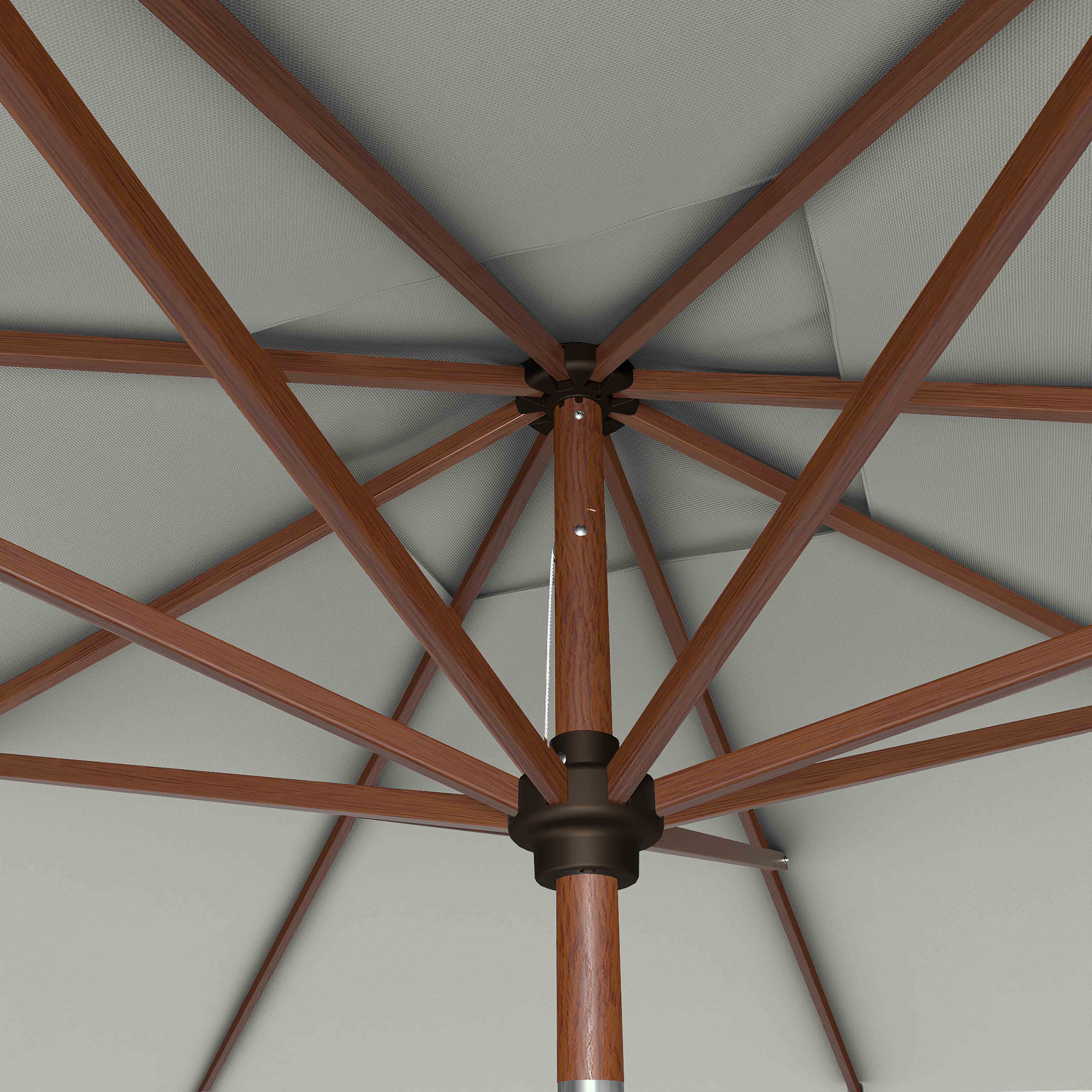 #pole finish_Wooden