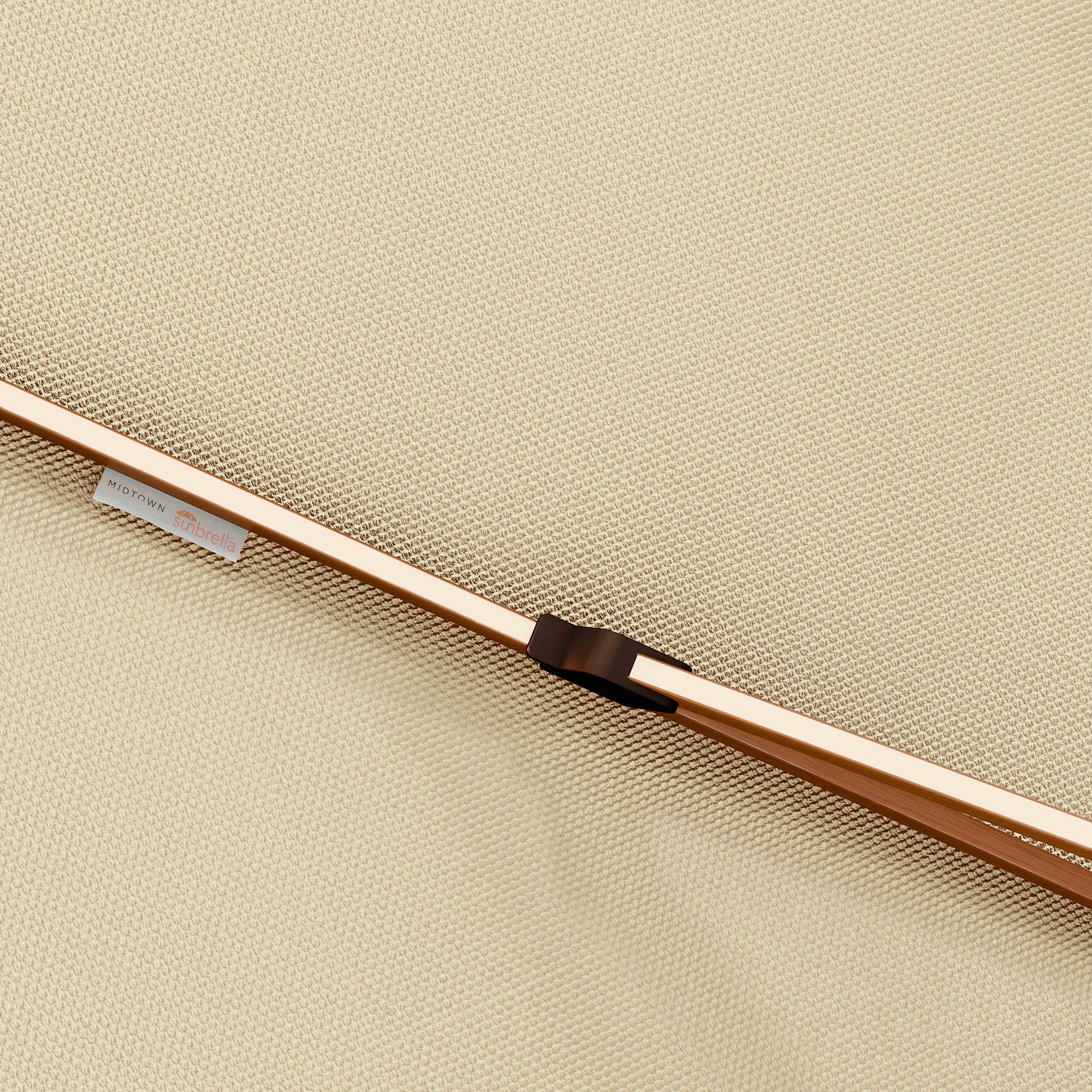 The Supreme Wooden™ - Sunbrella Heather Tan