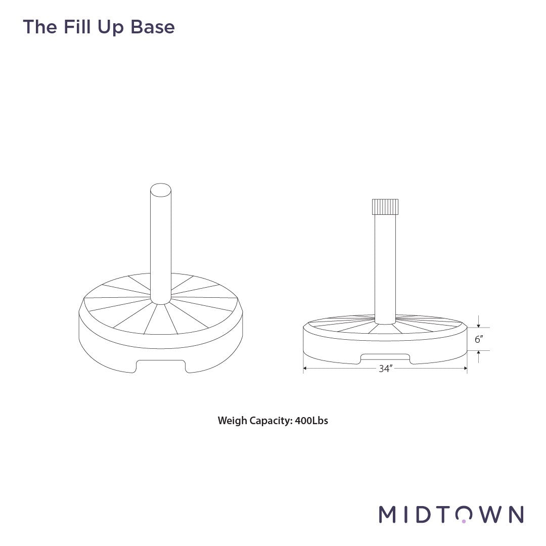 La base de remplissage