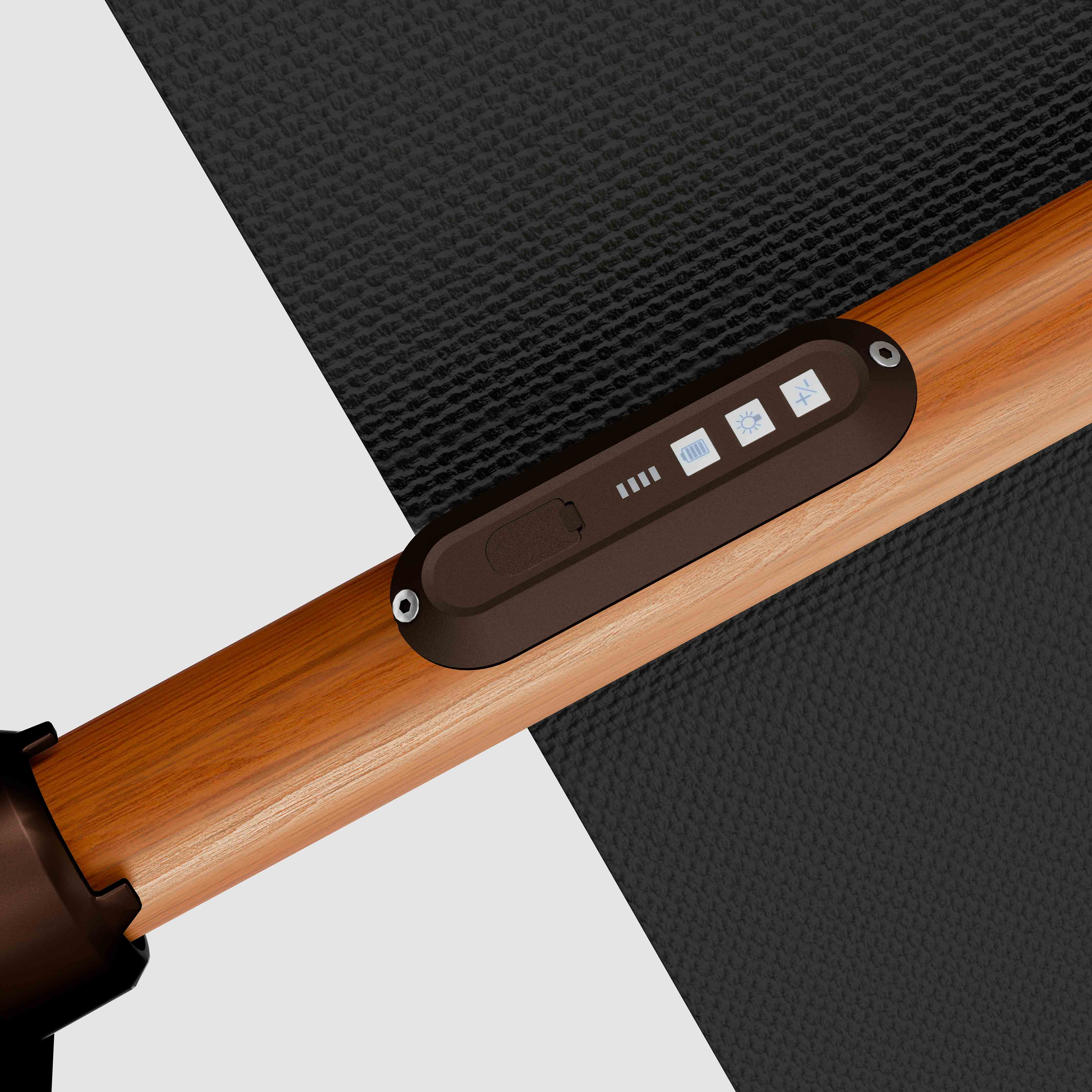 The Supreme Wooden™ - Sunbrella Black
