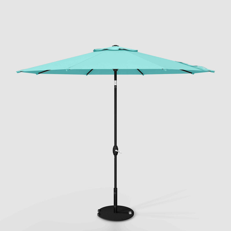 10 foot patio umbrella canada Pellebant Outdoor 10x13FT Cantilever Dual Top Lar Lighted open and close freely JEAREY 10ft Round Patio Offset