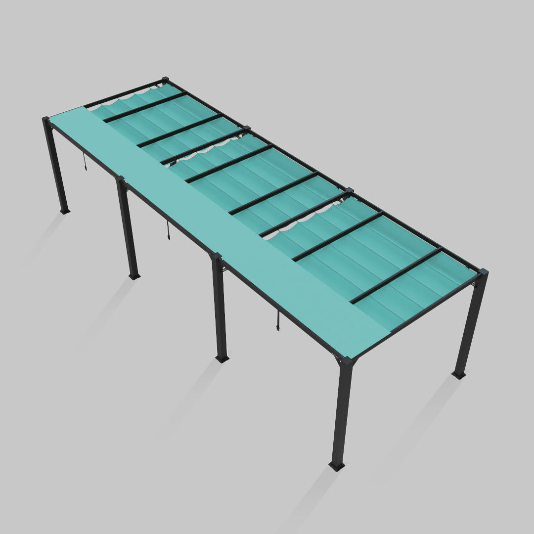 #configuration pergola_triple #frame colour_Aluminum