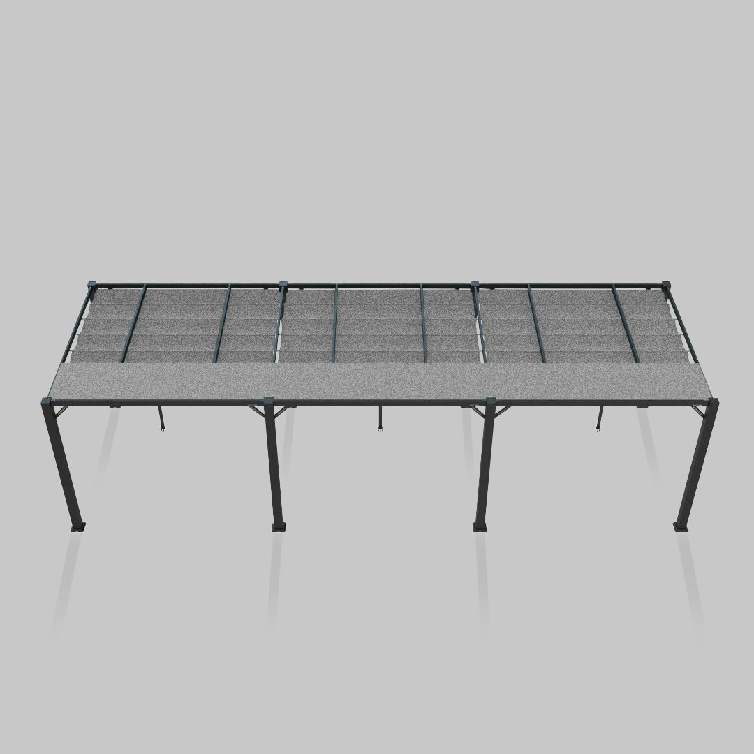 #configuration pergola_triple #frame colour_Aluminum