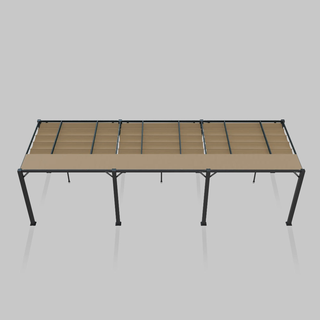 #configuration pergola_triple #frame colour_Aluminum