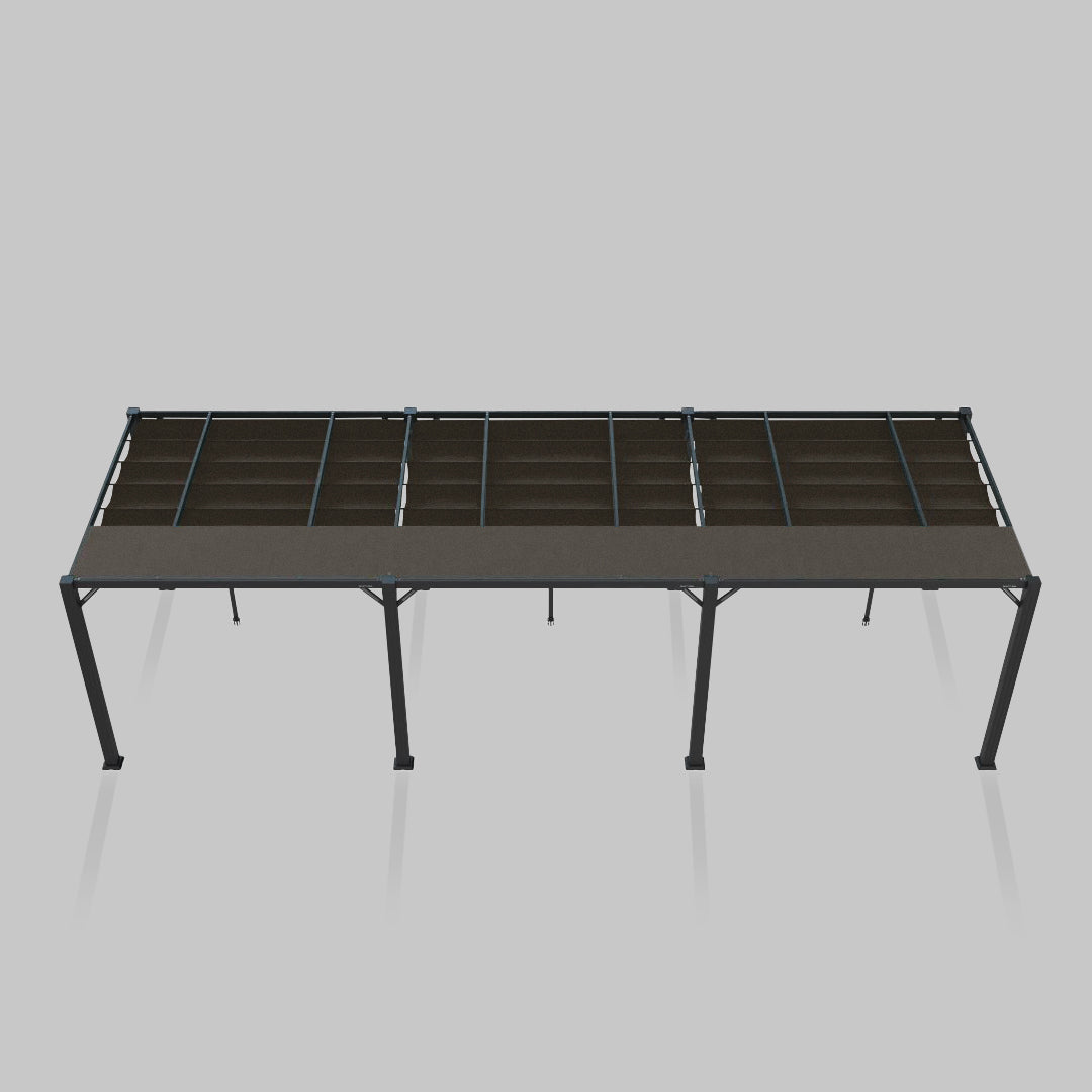 #configuration pergola_triple #frame colour_Aluminum