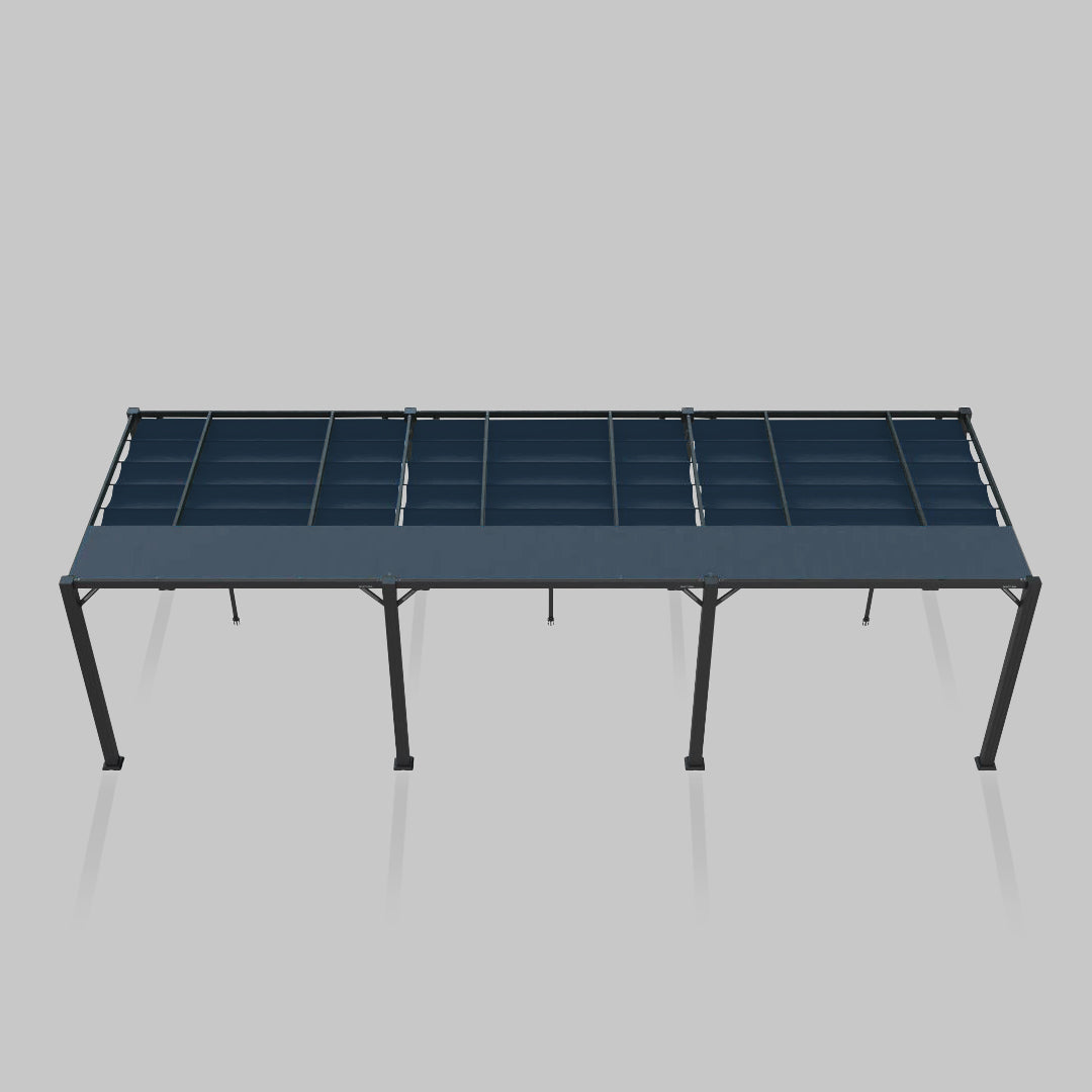 #configuration pergola_triple #frame colour_Aluminum