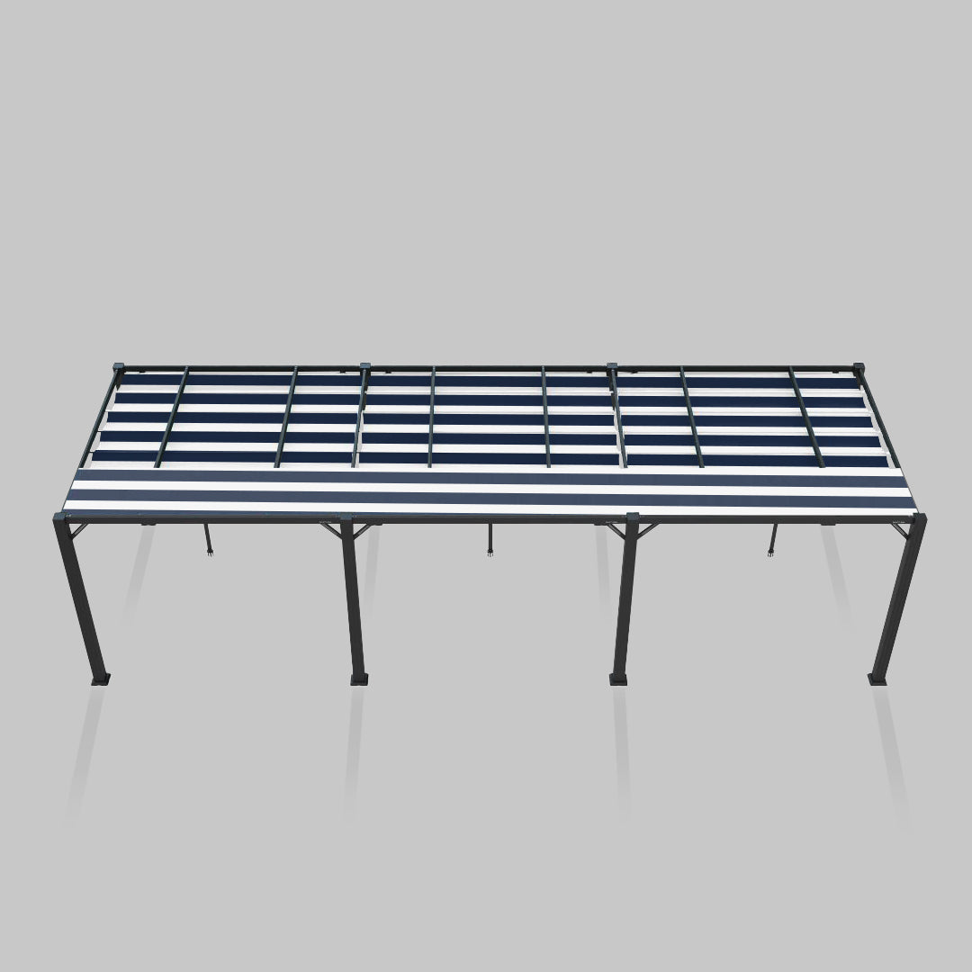 #configuration pergola_triple #frame colour_Aluminum