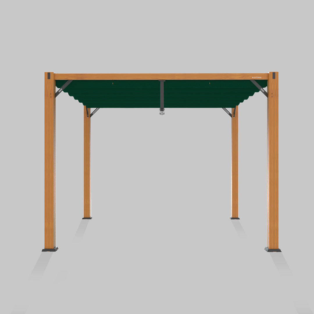 #configuration pergola_single #frame colour_Wood