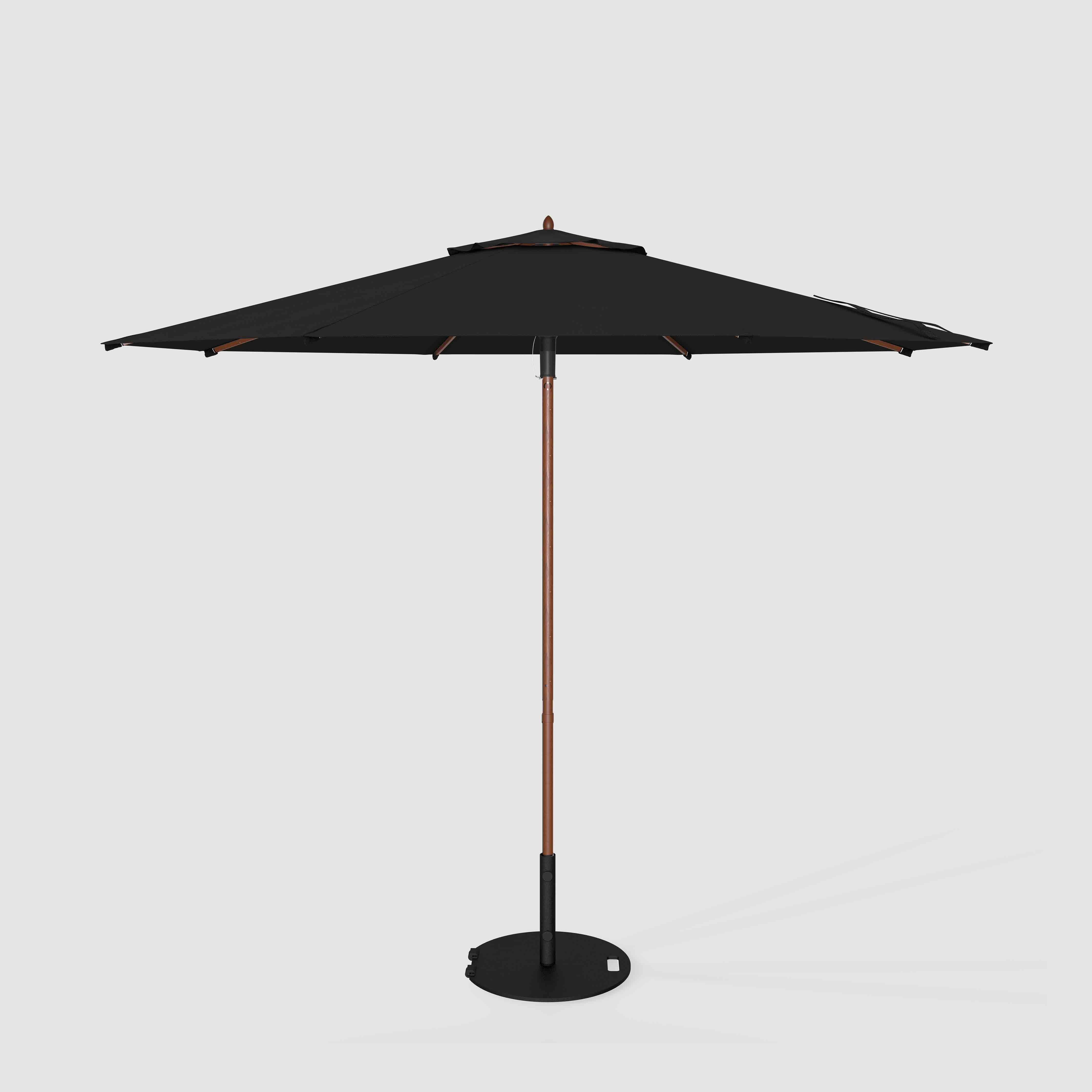 The Wooden™ - Sunbrella Black