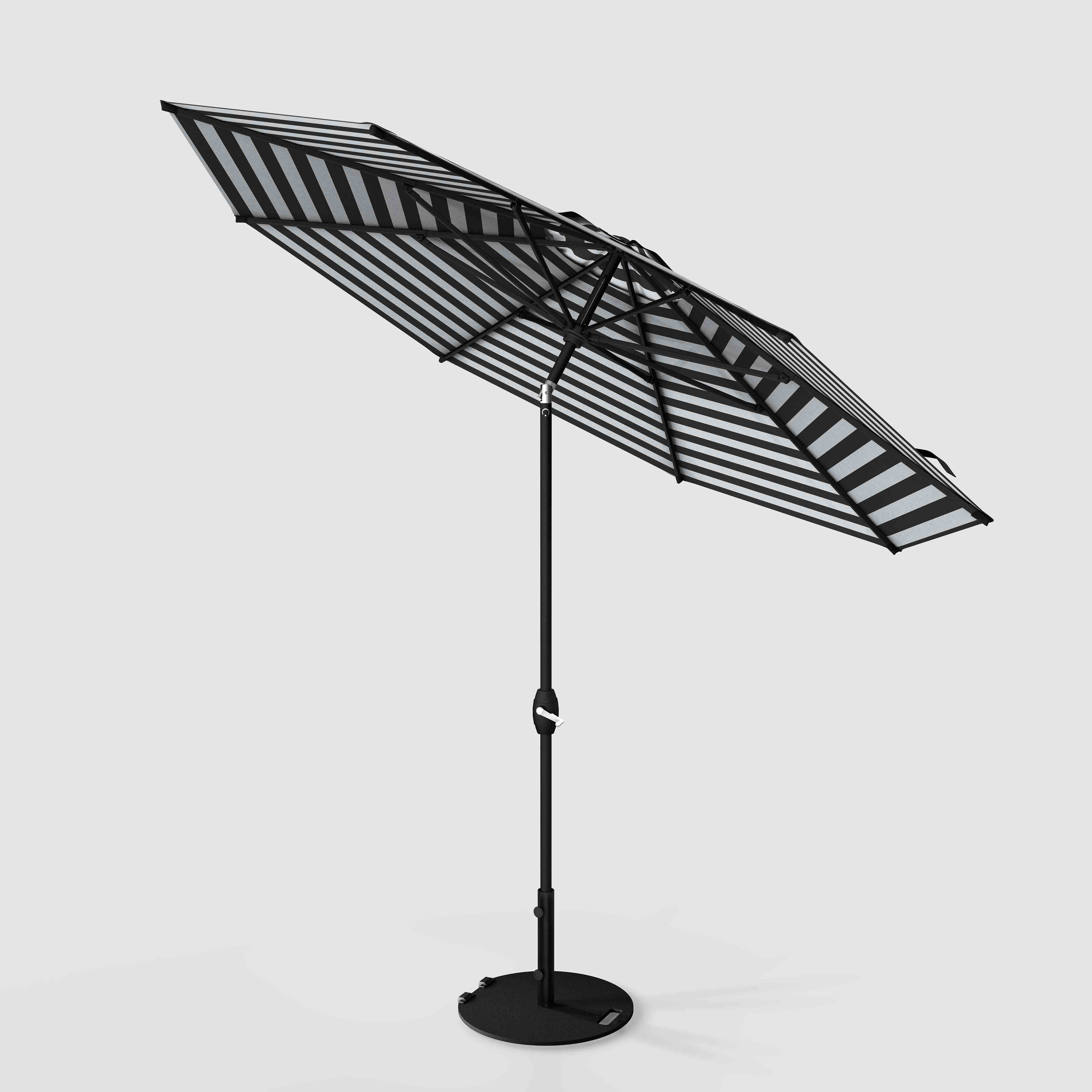 The Lean™ - Sunbrella Black & Grey