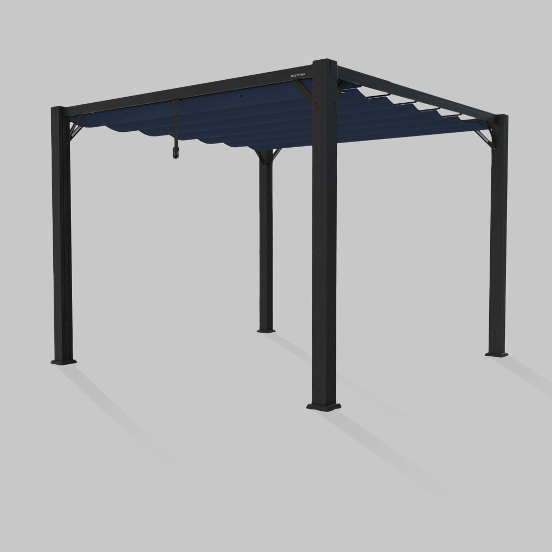 #configuration pergola_single #frame colour_Aluminum