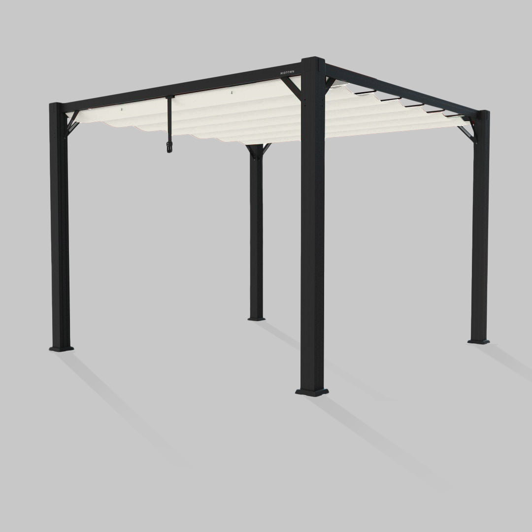 #configuration pergola_single #frame colour_Aluminum