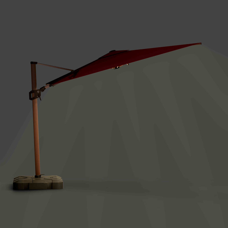 The Supreme Wooden™ - Sunbrella Burgundy