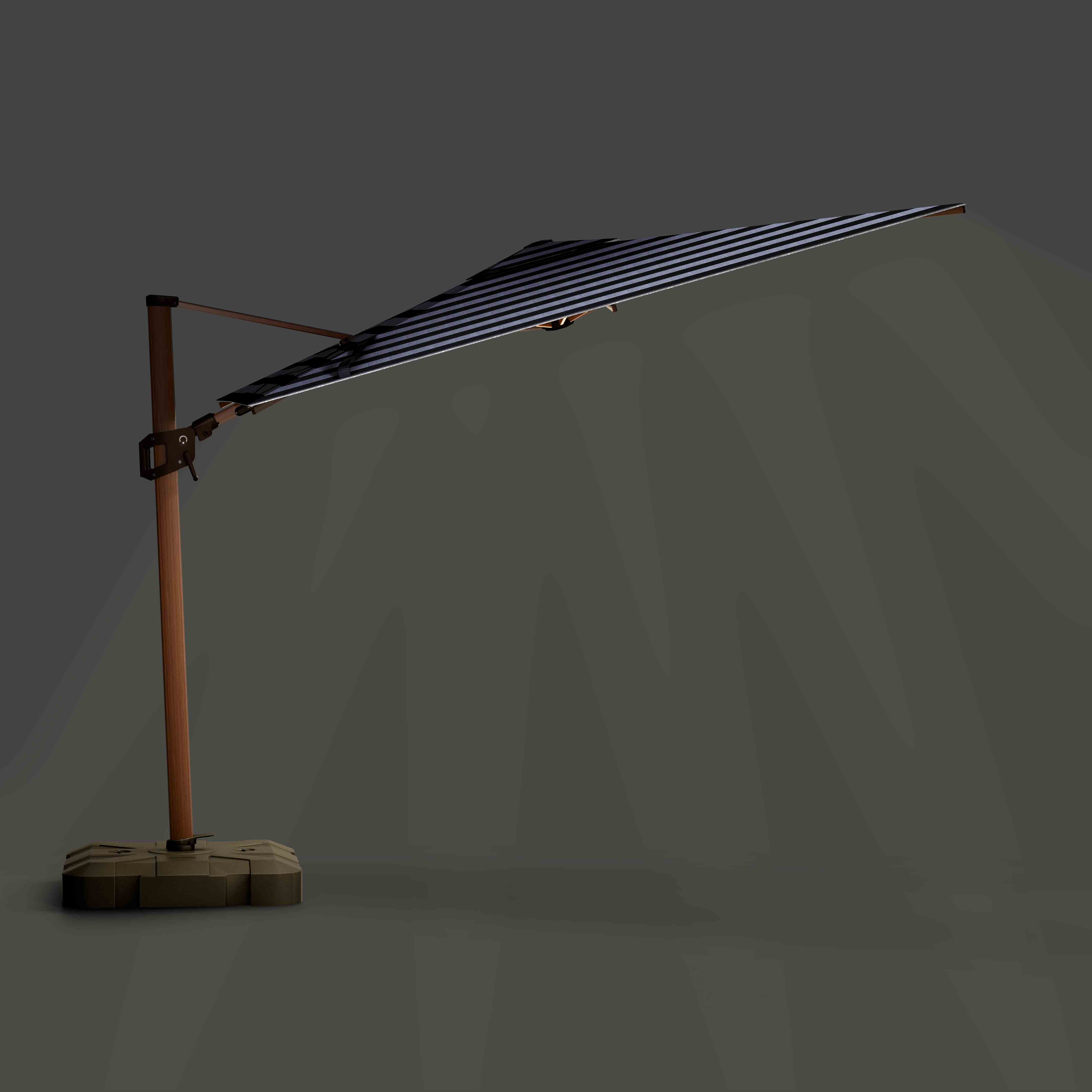 The Supreme Wooden™ - Sunbrella Cabana Regatta