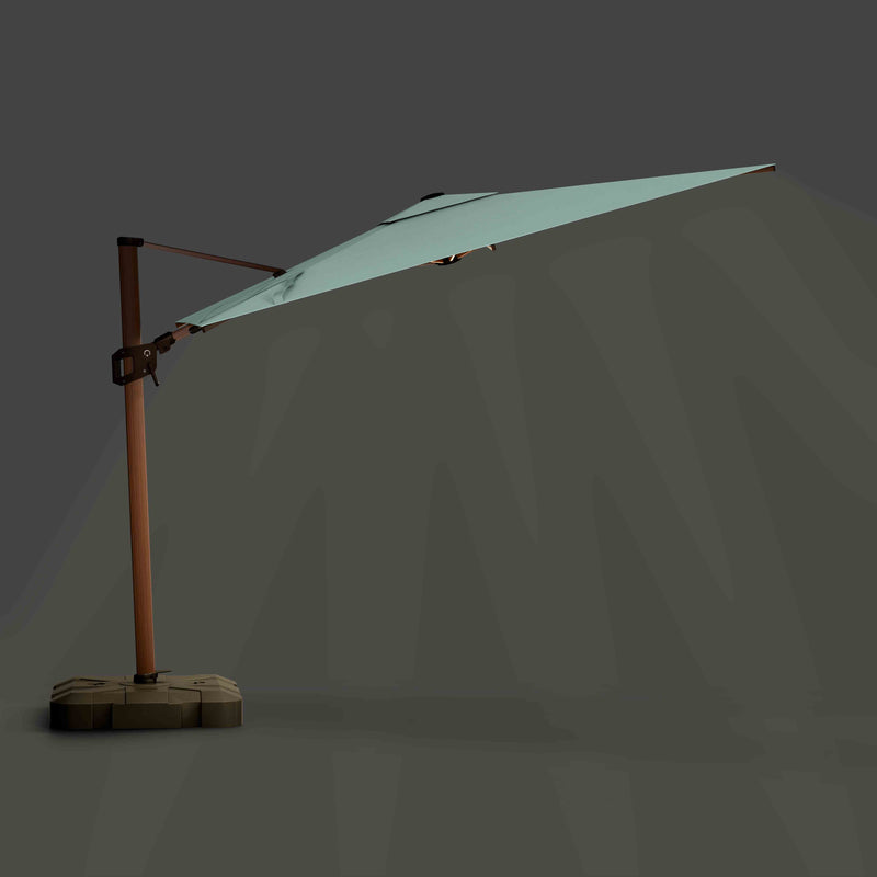 The Supreme Wooden™ - Sunbrella Canvas Glacier