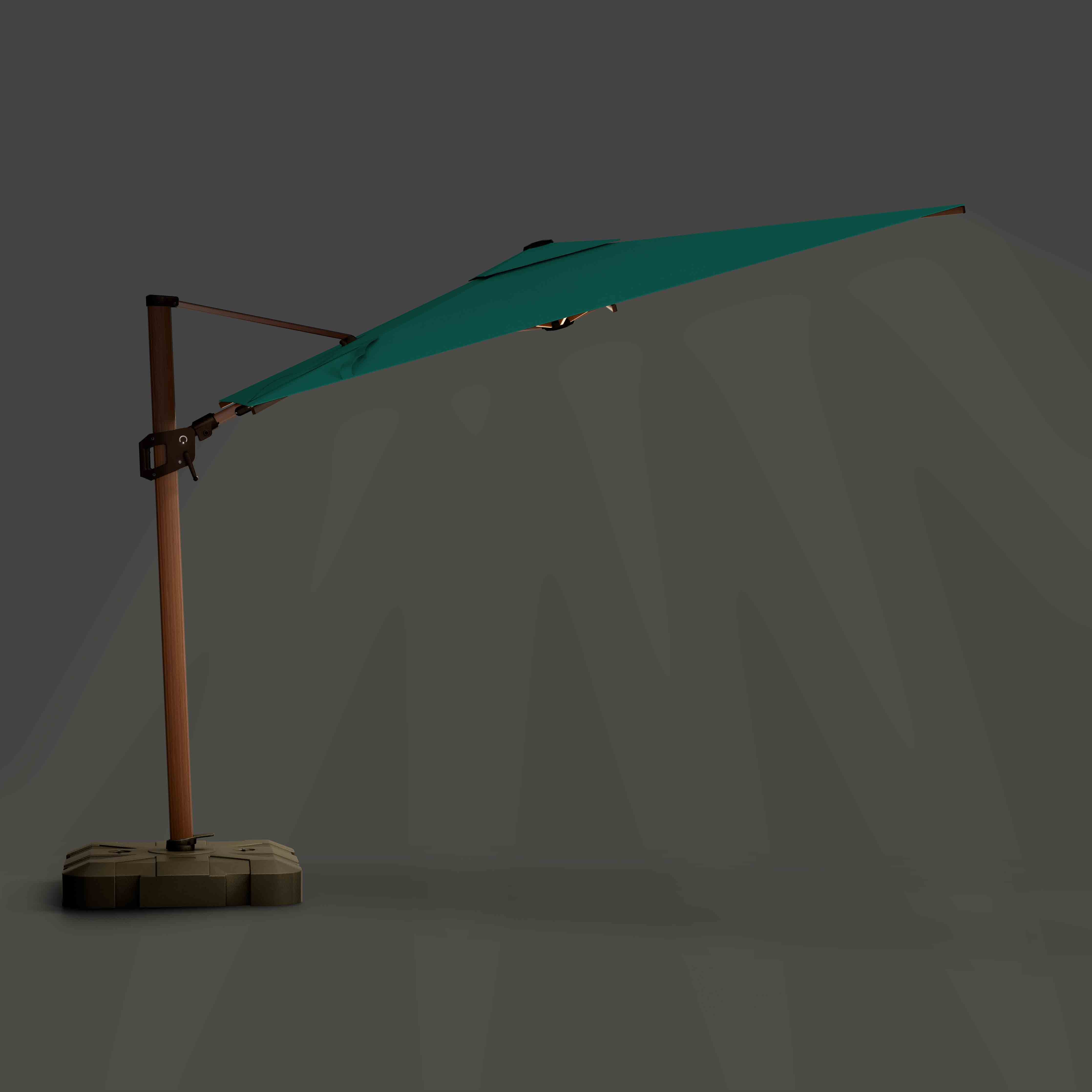 The Supreme Wooden™ - Sunbrella Canvas Teal