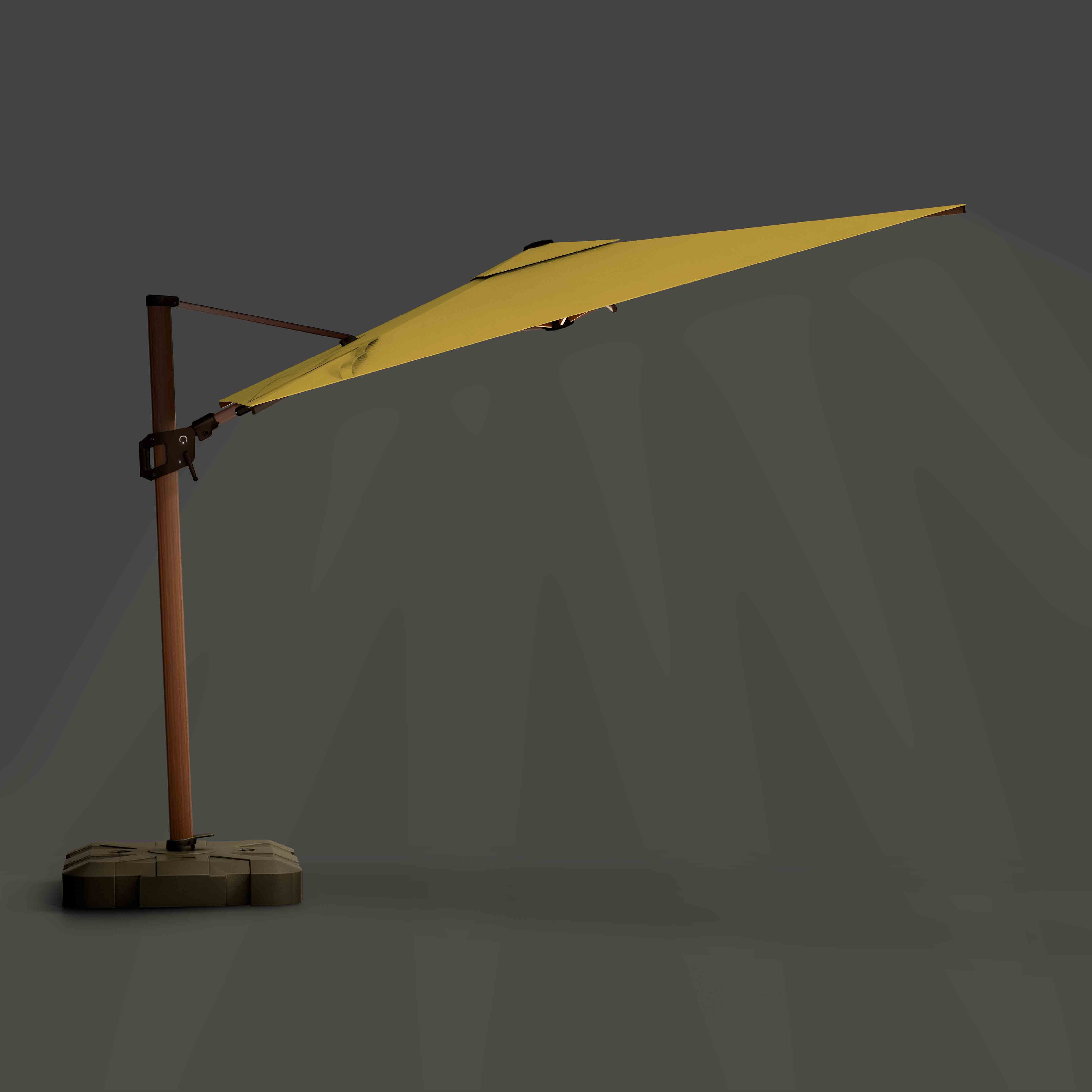 The Supreme Wooden™ - Sunbrella Yellow