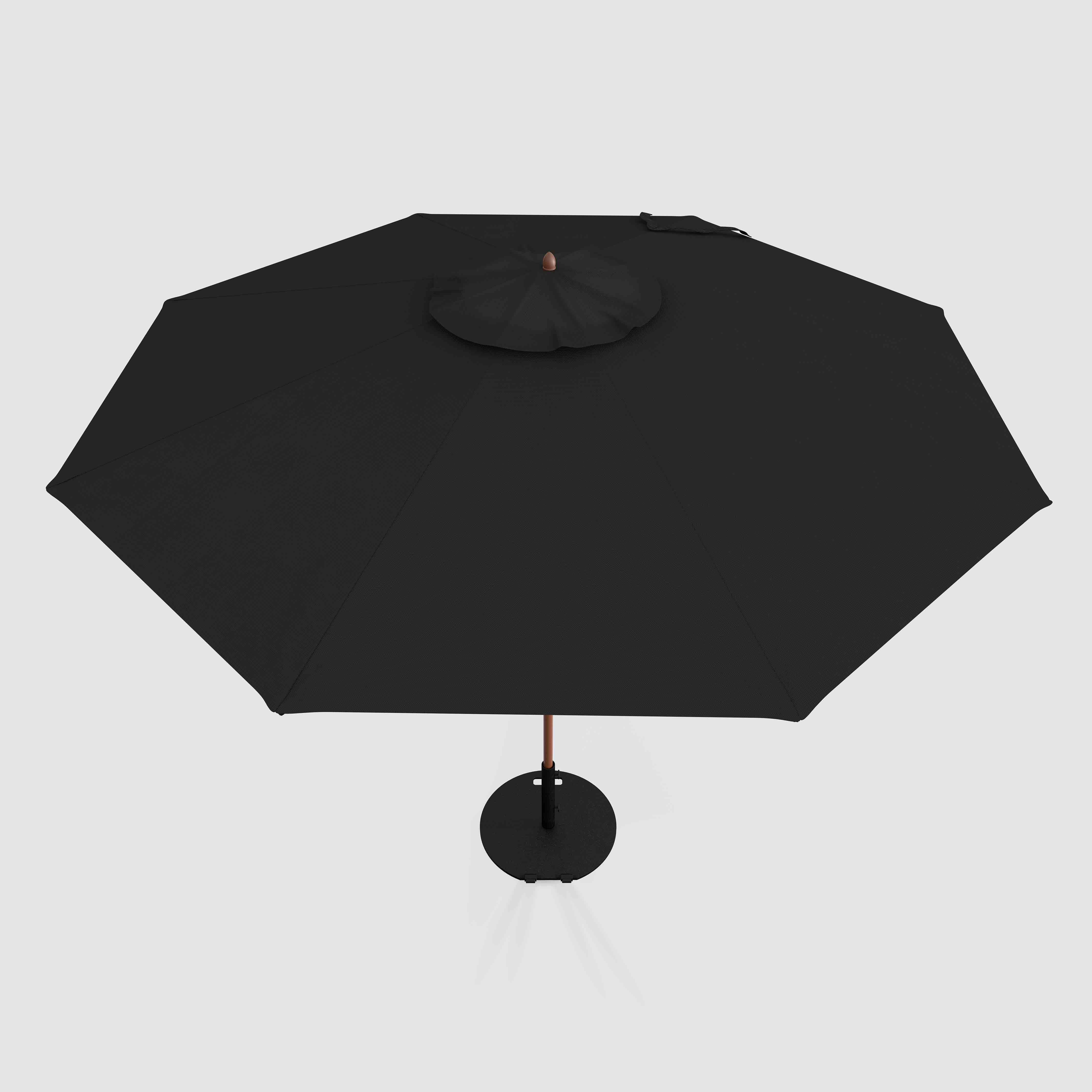 The Wooden™ - Sunbrella Black