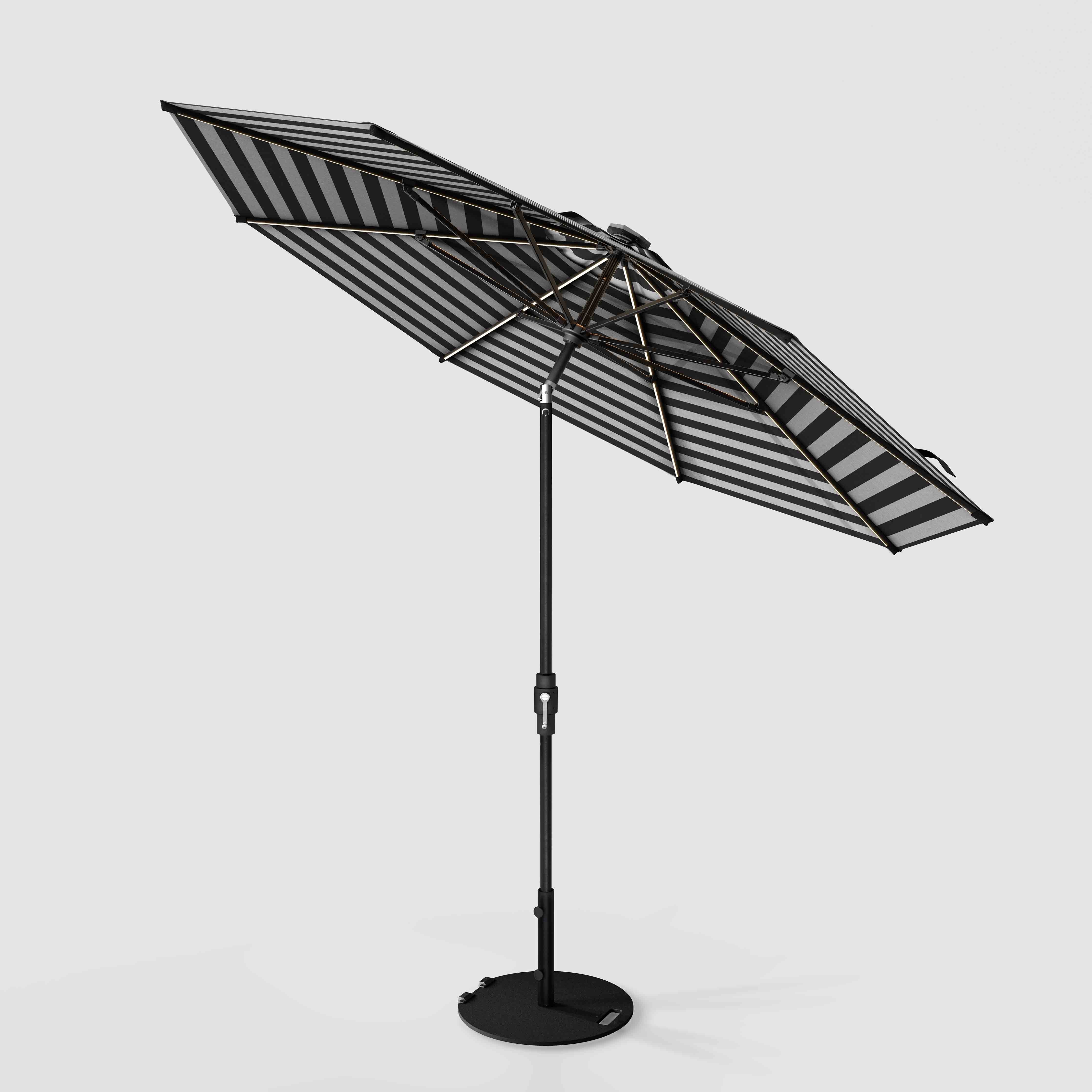 The LED Swilt™ - Sunbrella Black & Grey