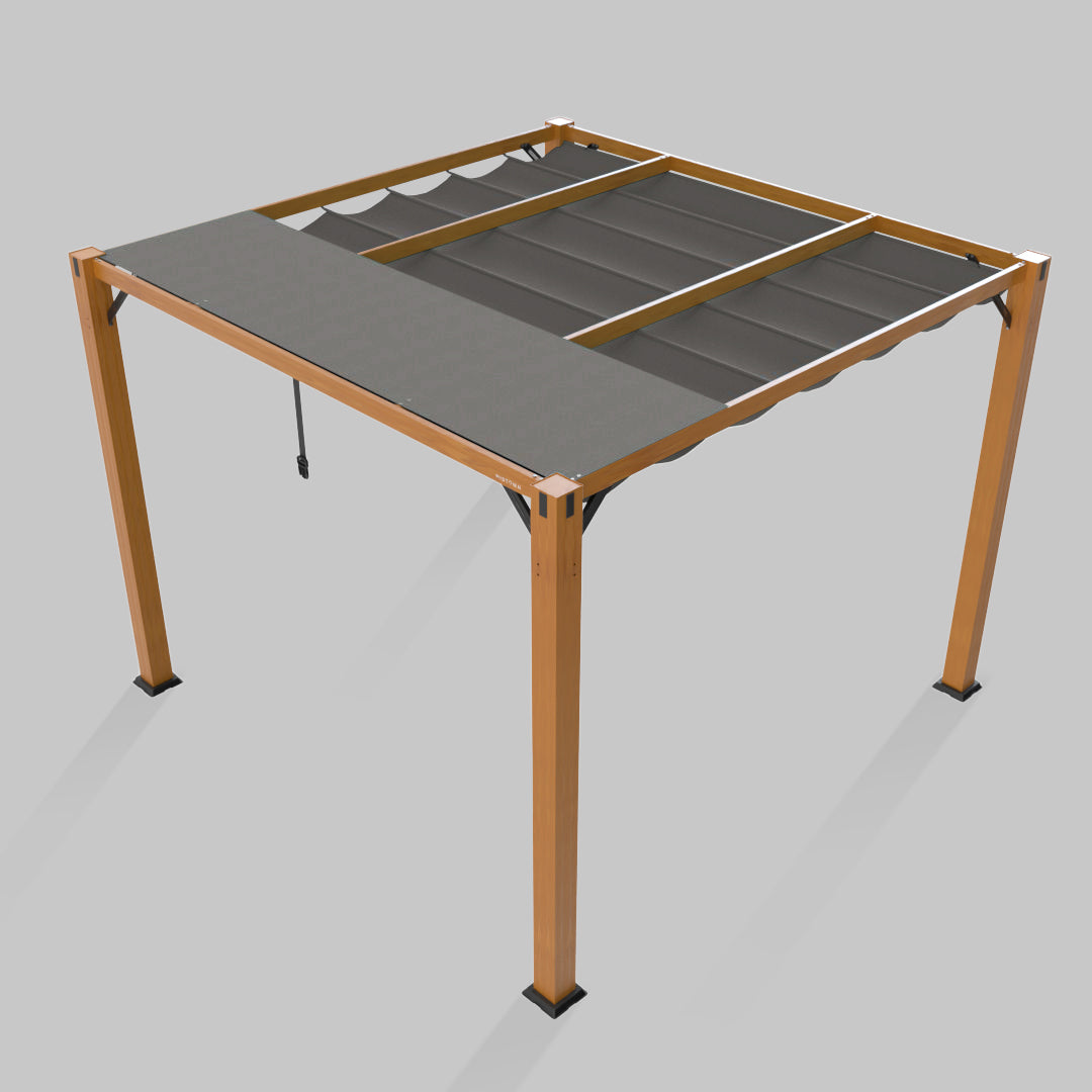#configuration pergola_single #frame colour_Wood