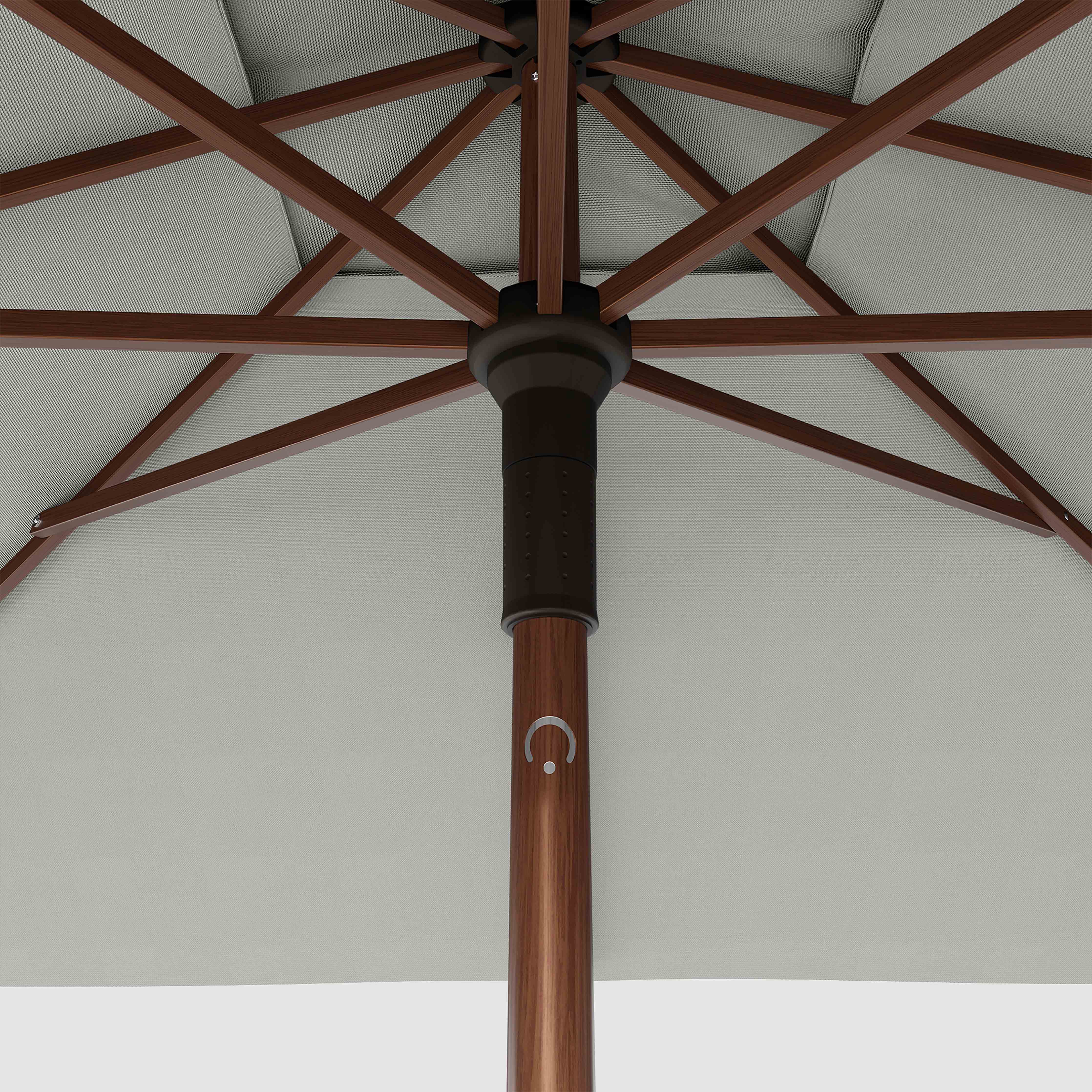 #pole finish_Wooden