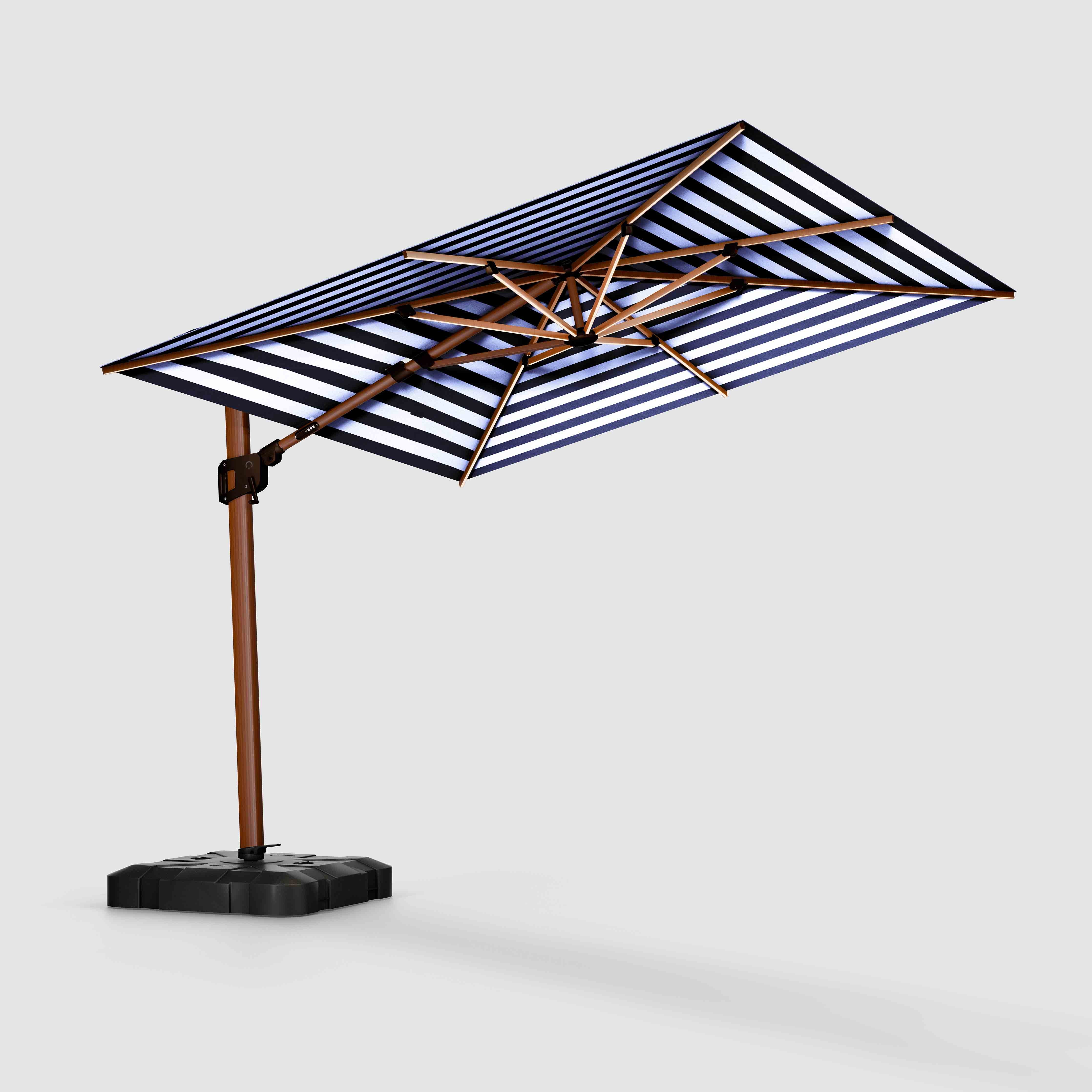 The Supreme Wooden™ - Sunbrella Cabana Regatta